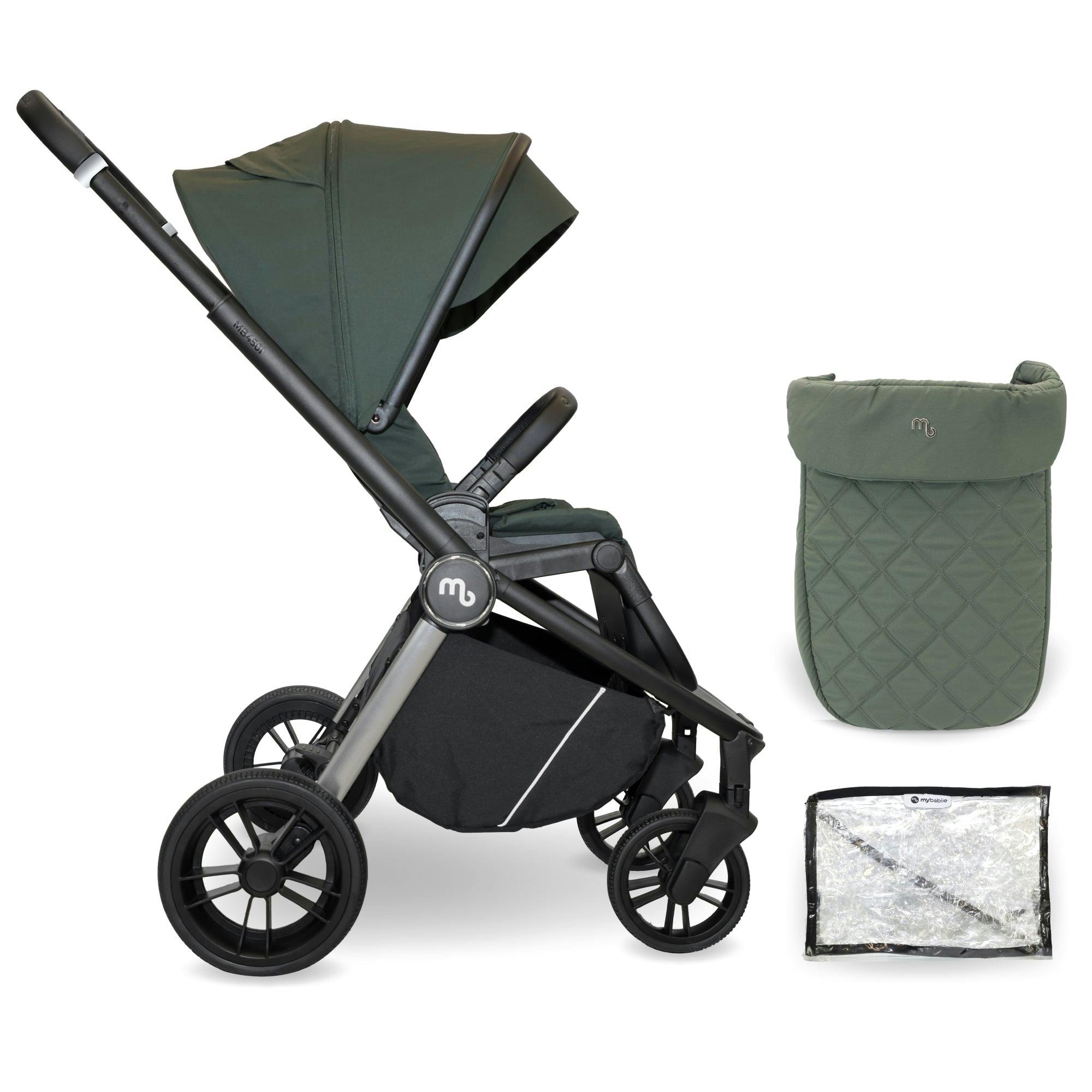 B&Q -  Mb450 PushchairForest Green - Image 3