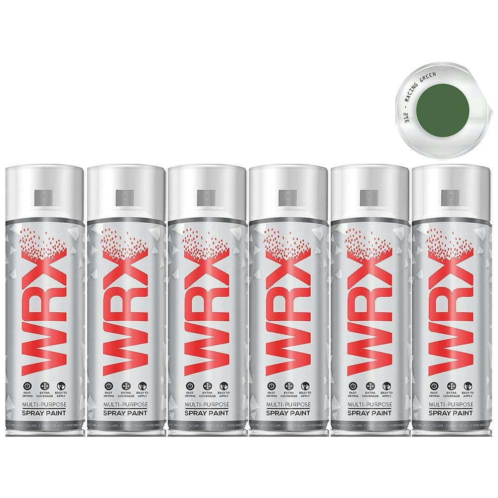 Wrx Green 3X Flat Racing Spray Paint 400Ml - Image 7