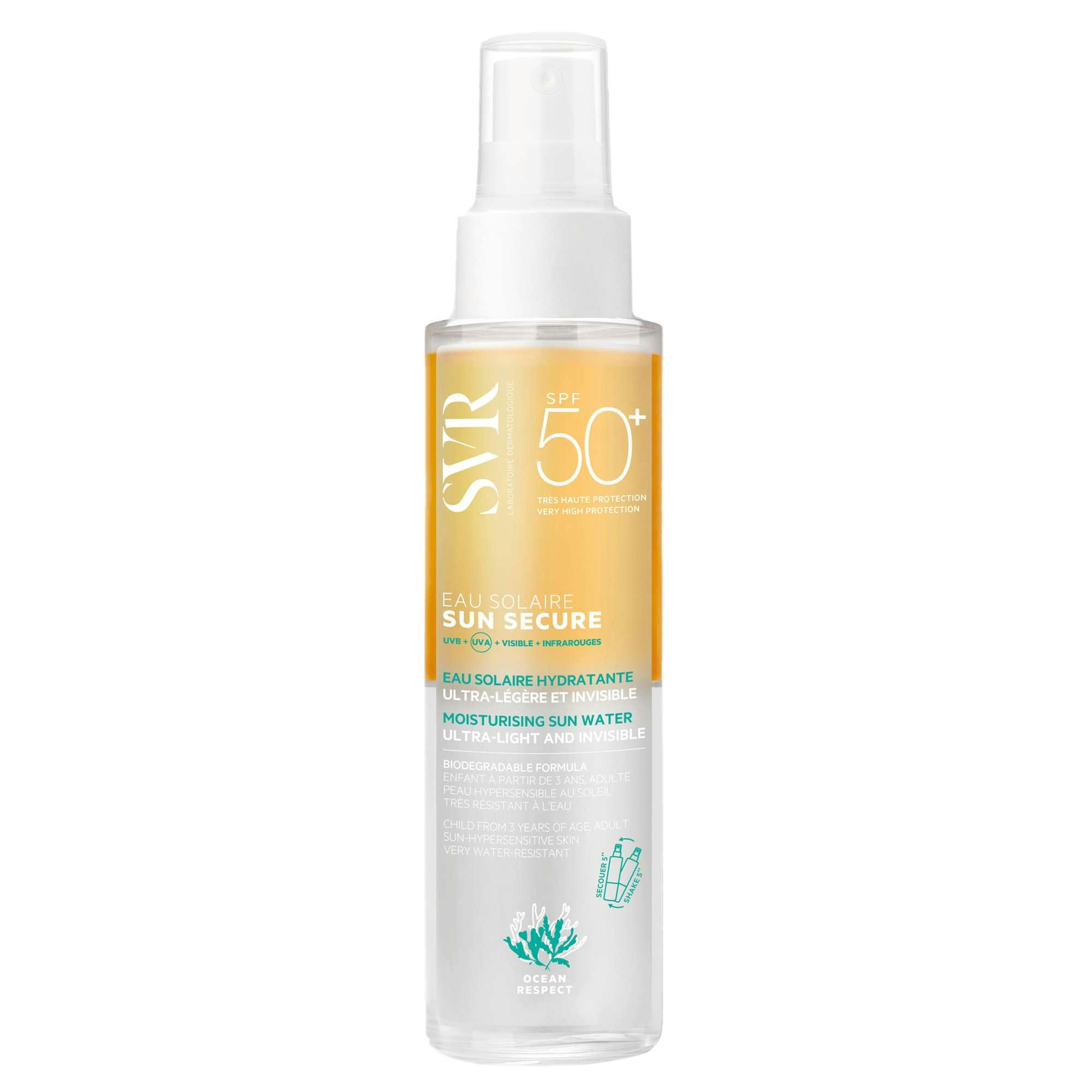 Svr Light Sun Secure Eau Solaire Spf50+ Ultra- And Invisible 100Ml