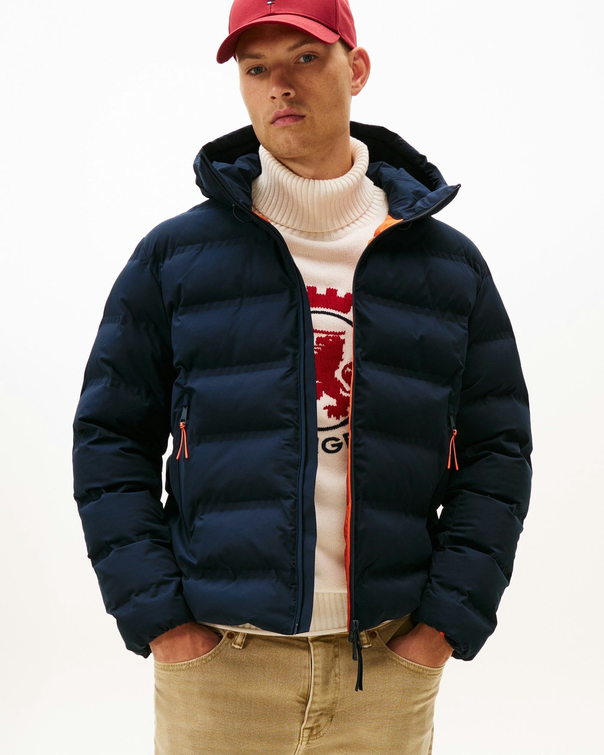 Tommy Hilfiger Men's Tech Heat Sealed Quilted Jacket - Desert Sky - Desert Sky - Xl