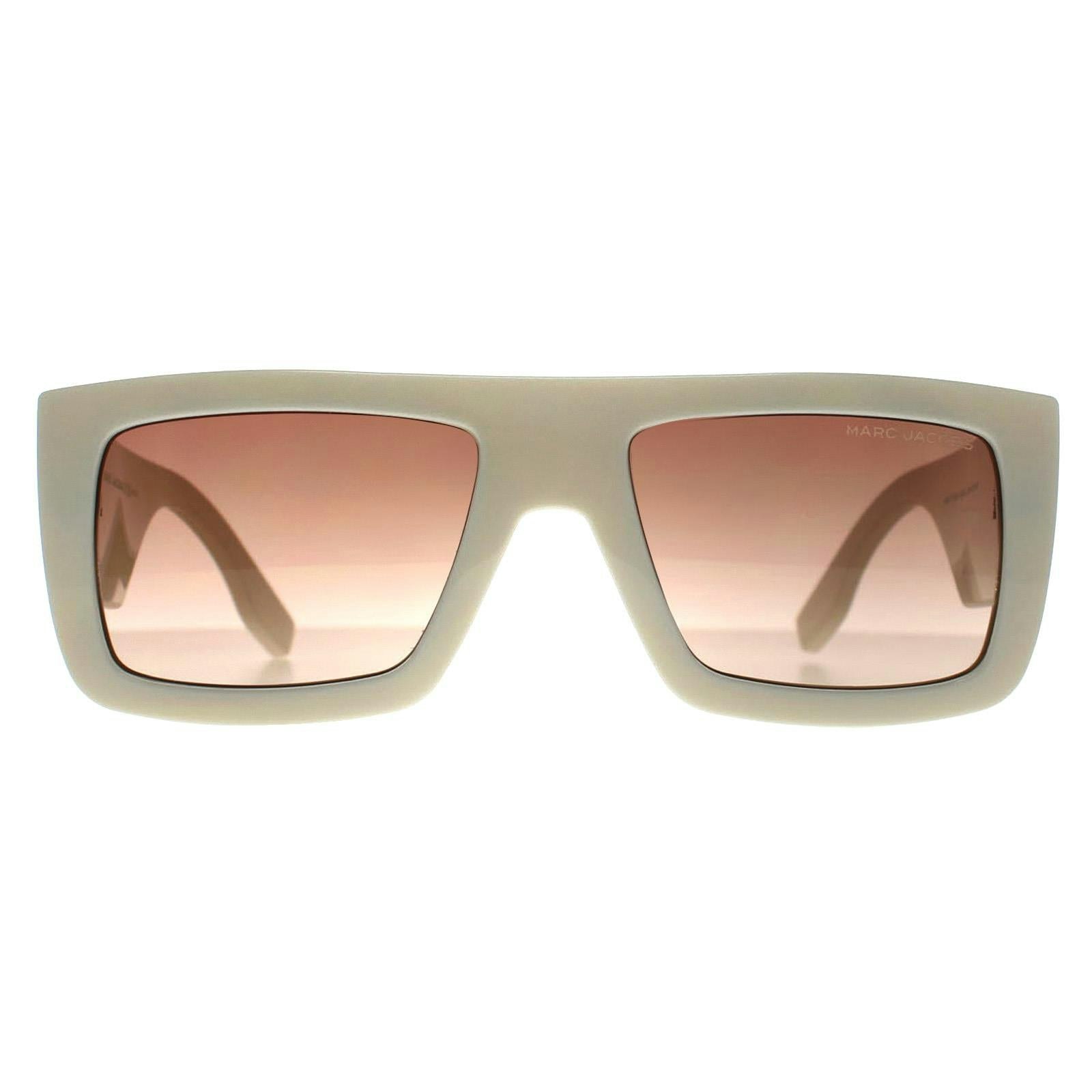Marc Jacobs White/Brown Sunglasses Marc 775/S Szj Ha Gradient