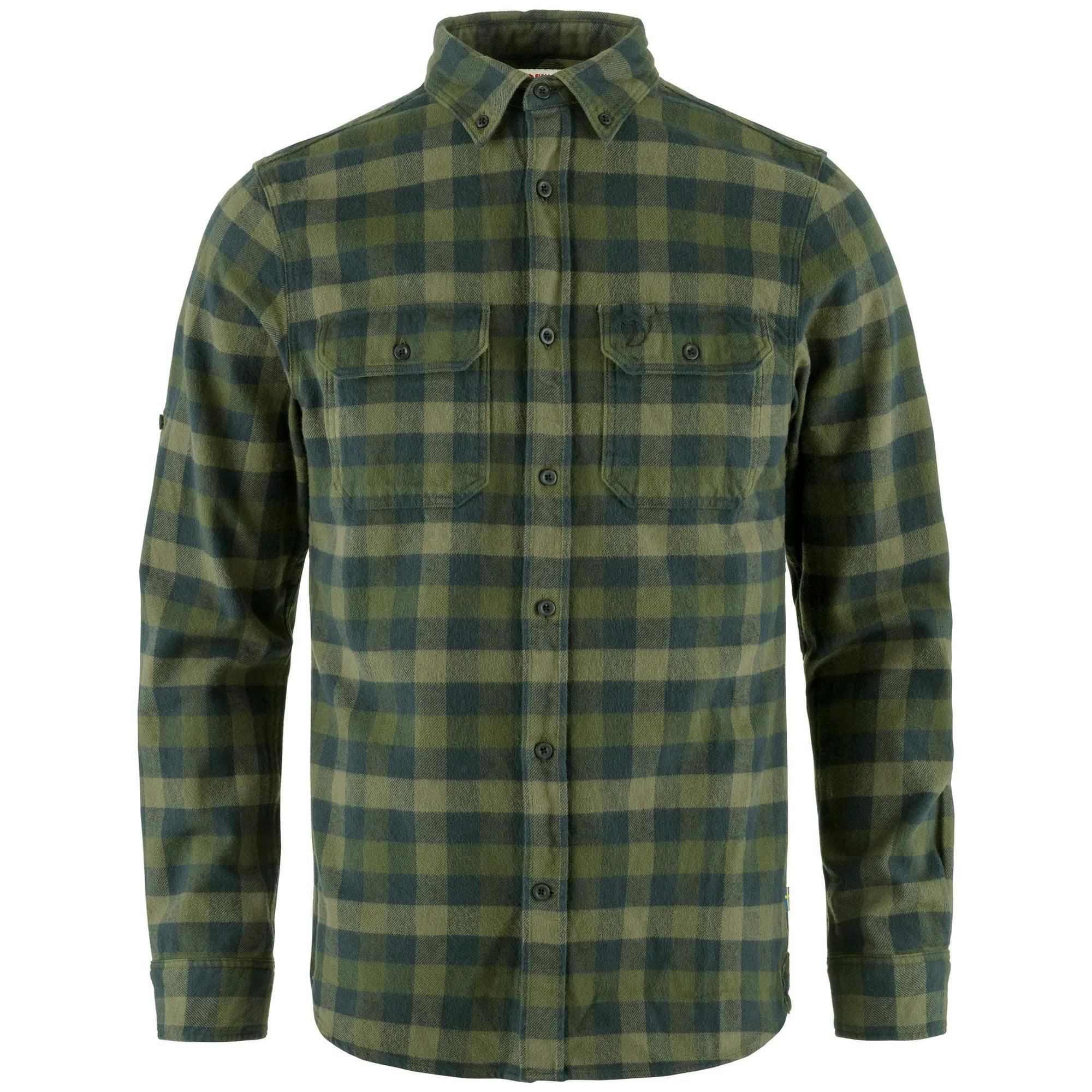 Fjallraven Green Fjällräven Skog Shirt - Deep Forest/Laurel - Medium