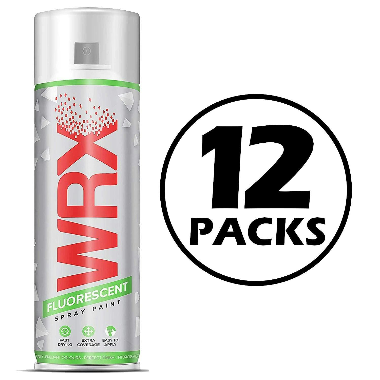 Rackhams Green 3X Wrx Fluorescent Garden Spray Paint 400Ml - Image 9