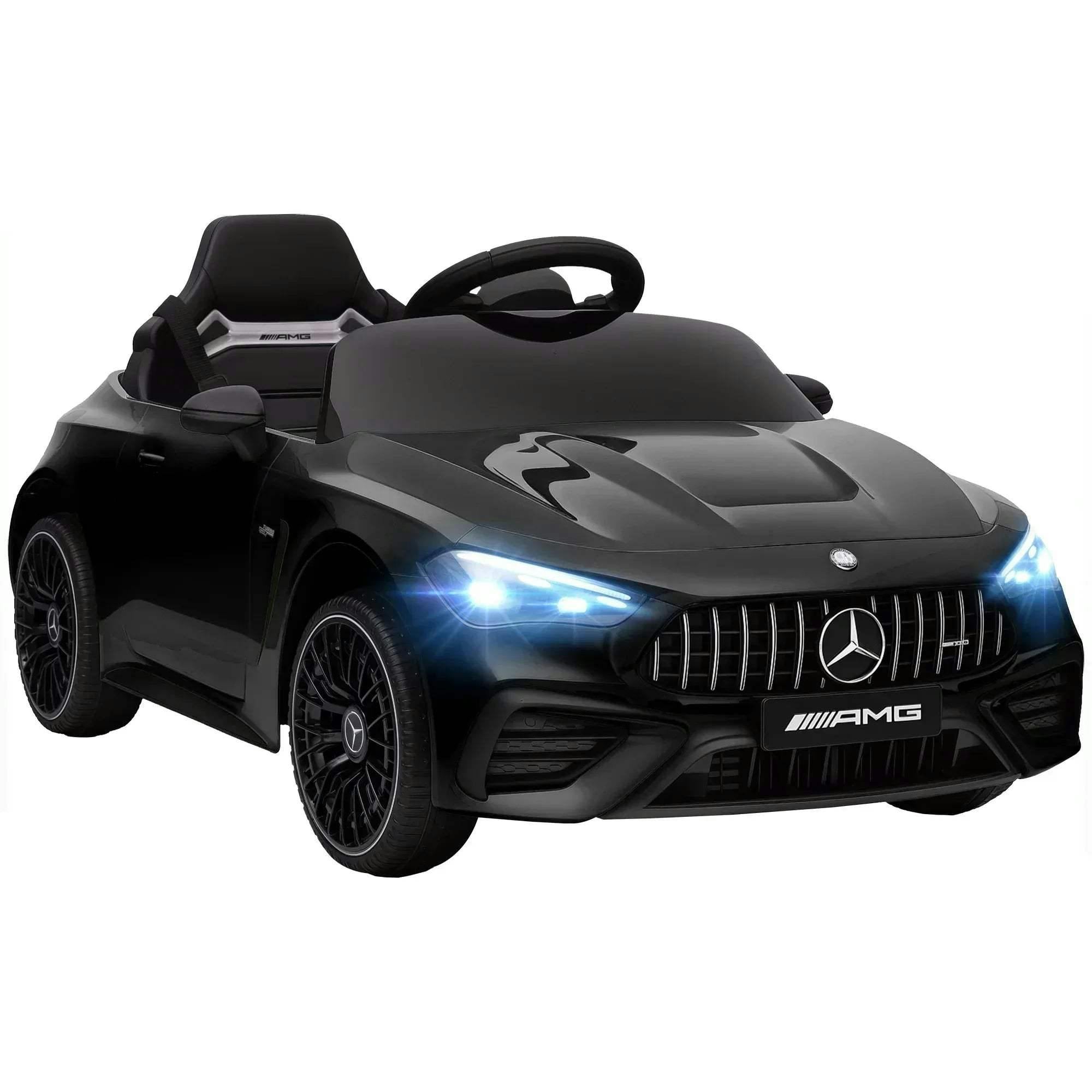AIYAPLAY Kids Black Mercedes AMG Electric Ride On Car 12V - Image 4