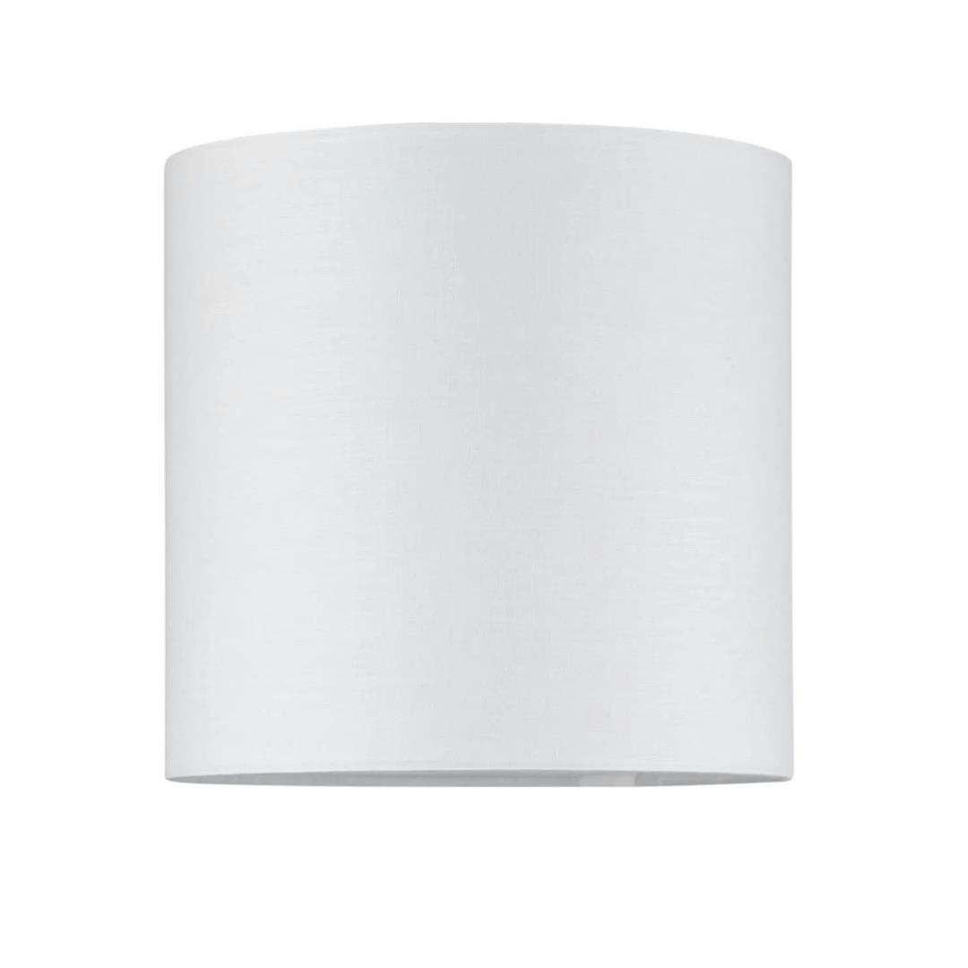 Ivory Textured Cotton 17Cm Diameter Easy Fit Lampshade - 17Cm - Fabric
