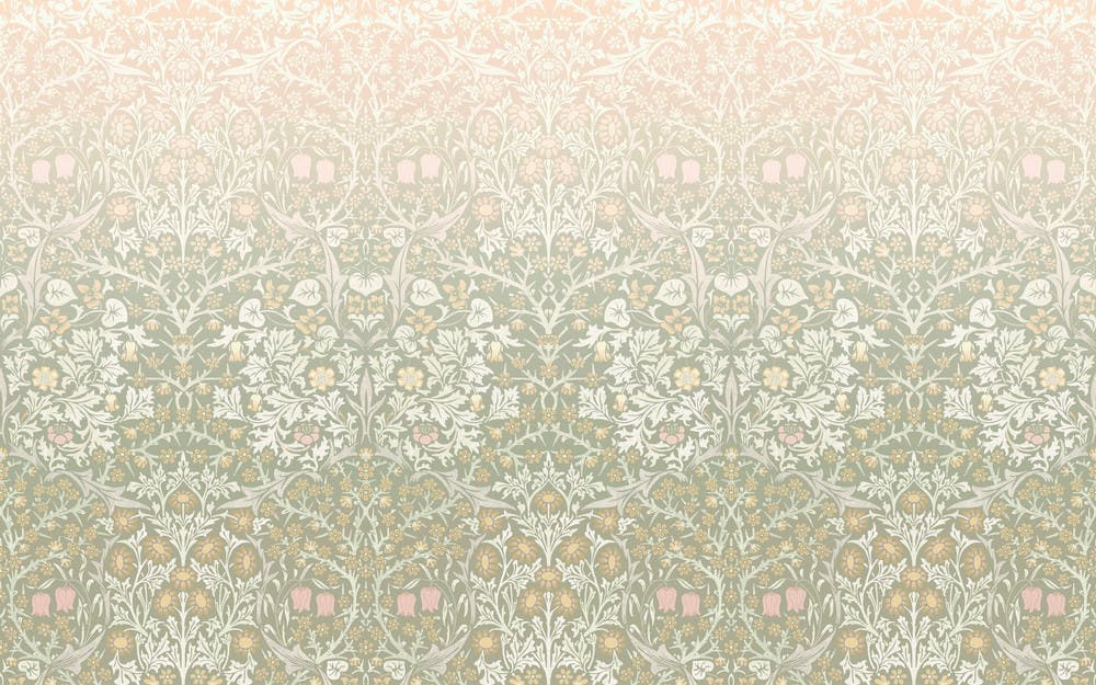 Rackhams Pink Blackthorn Fixed Size Mural | Sage &