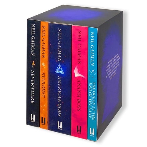 Headline Boys The Neil Gaiman American Gods 5 Books Collection Box Set