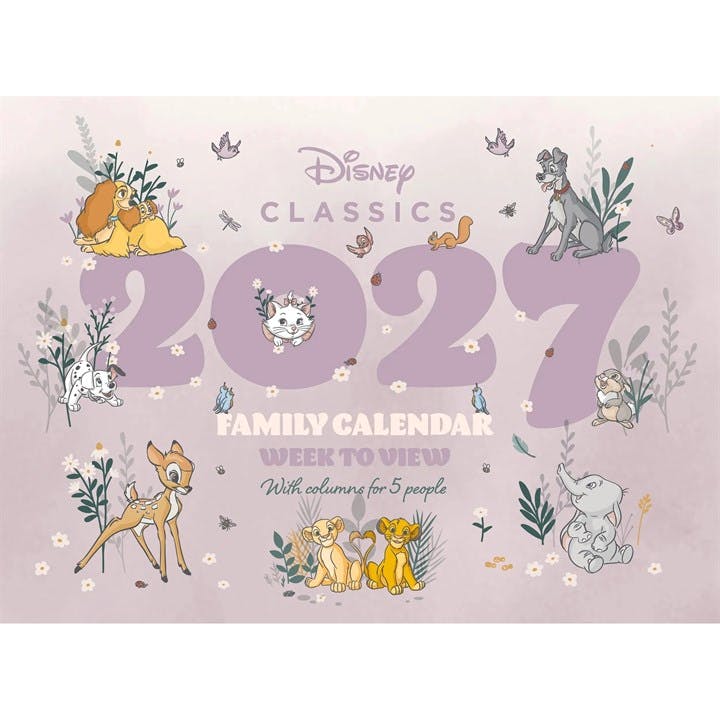 Disney Classics A4 Family Planner 2027, Family Planners, Week To View, Gift - Image 4