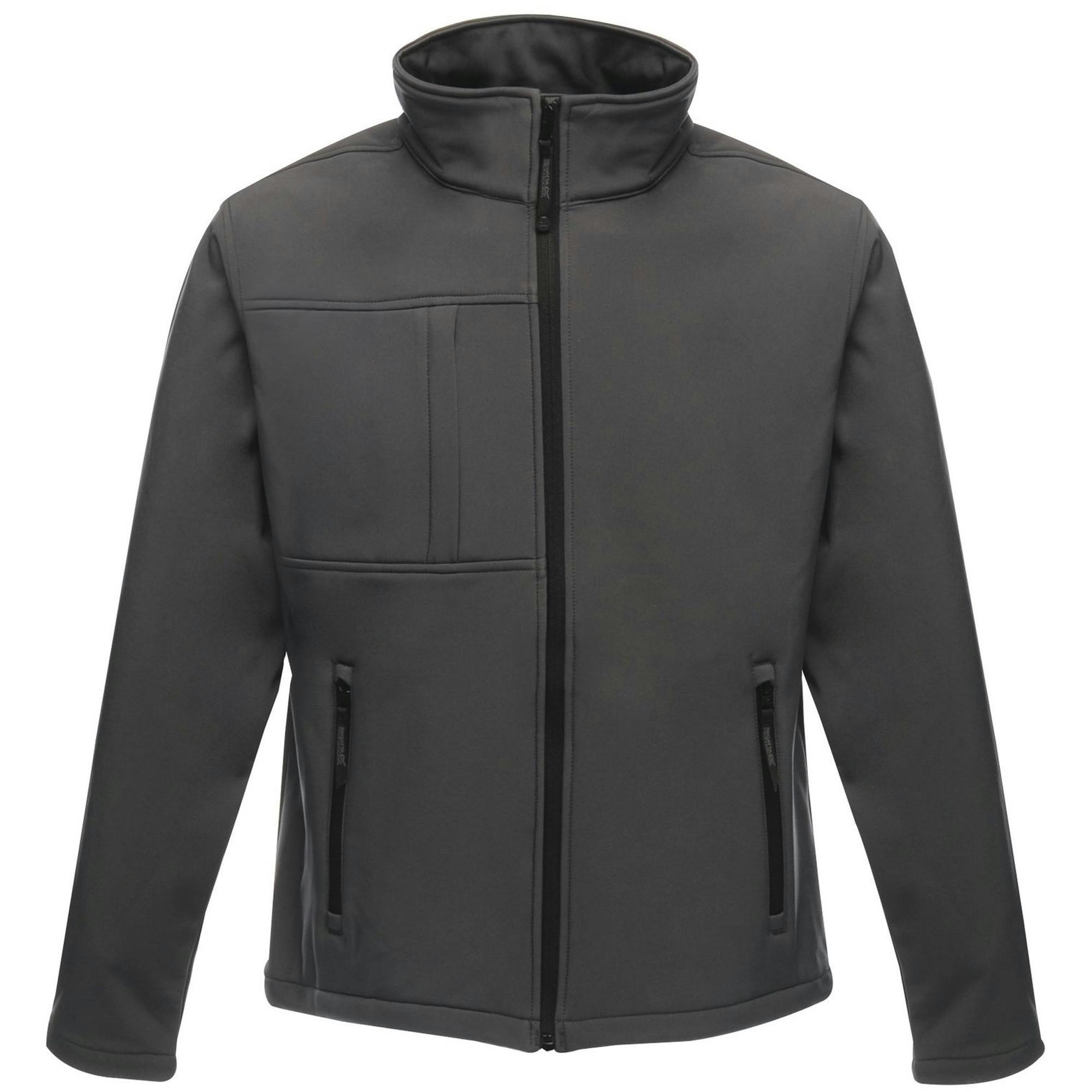 Regatta Men's Grey/Black Octagon Ii Waterproof Softshell Jacket - Seal / - 3XL - Seal - 100% Softshell
