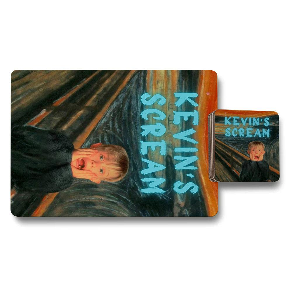 Rackhams Set Of 12 Placemats And Coasters With Designer Artwork Wood Backing