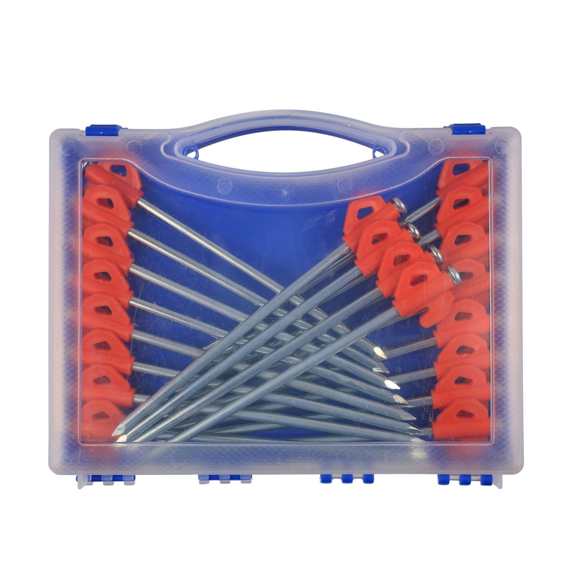 Regatta Silver Great Outdoors Rock Pegs (Set Of 20) - One Size