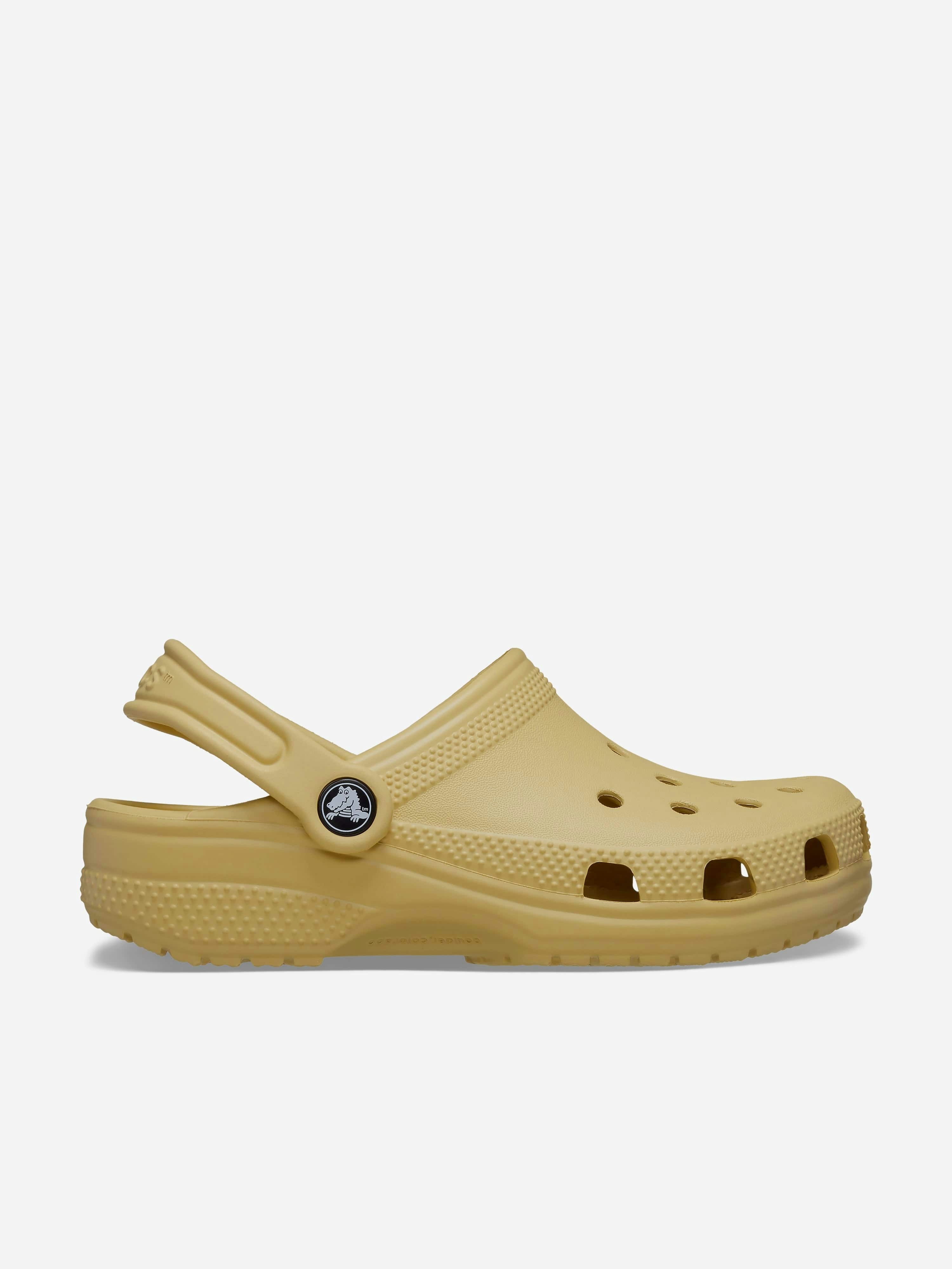 Crocs Unisex Kids Beige Kids Classic Clogs In - Eu 22 - 23 Uk 6 Us 6