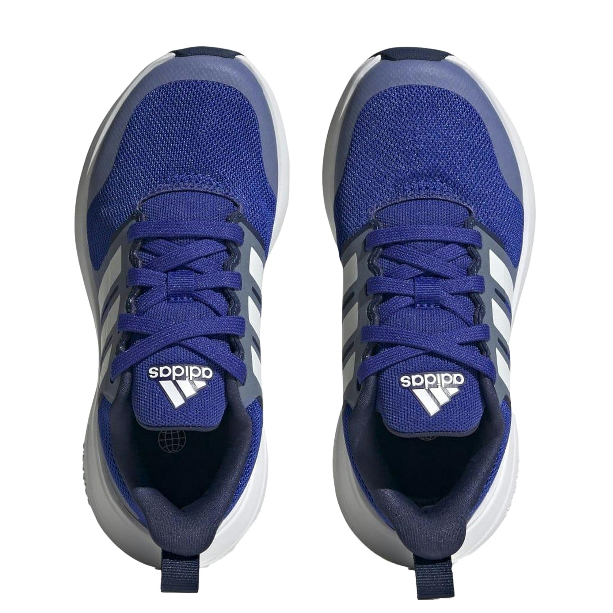Adidas Blue/White Kids Fortarun 2.0 Trainers - 2 Uk - 100% Mixed