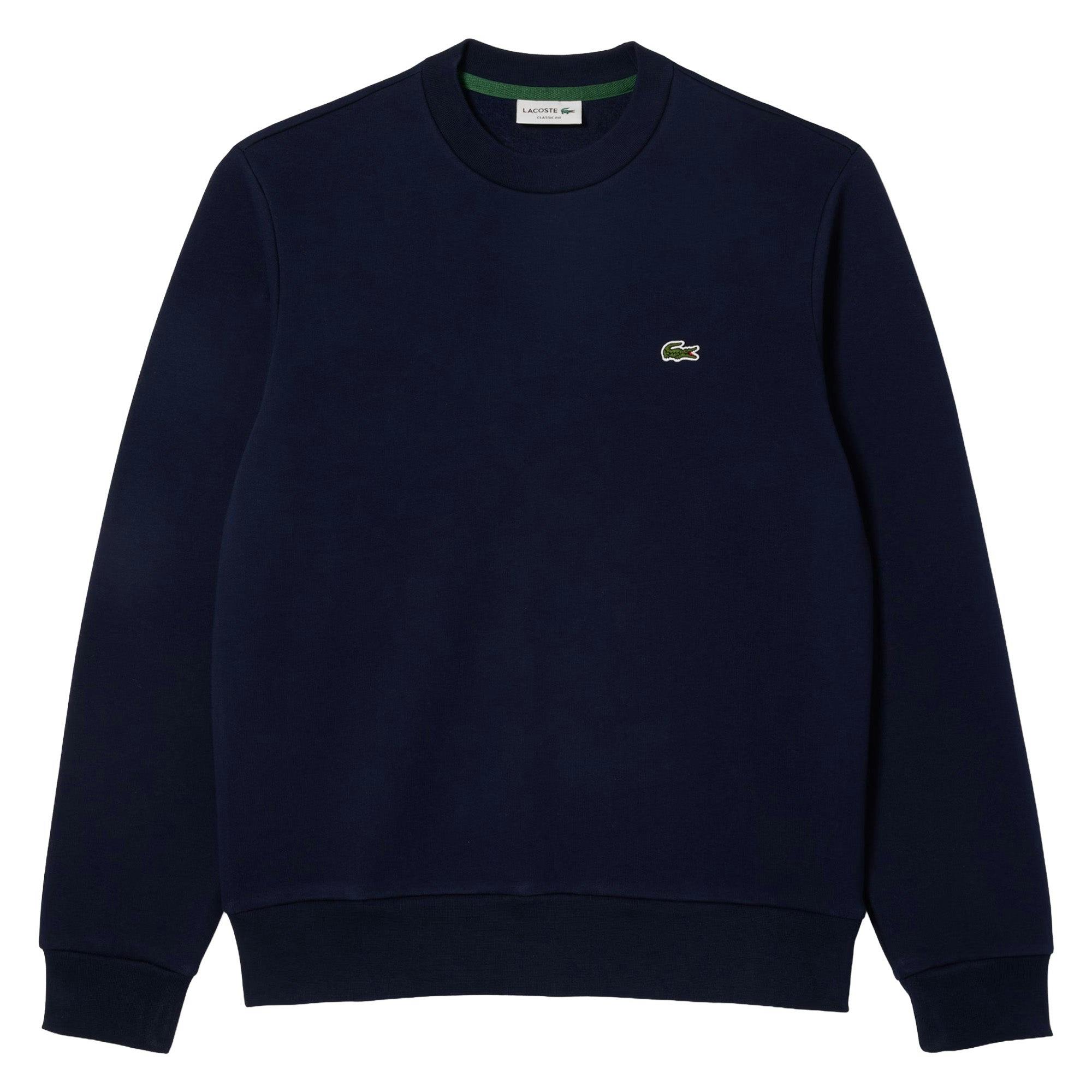 Lacoste Blue Sh9608 Crew Sweat - Navy - Medium