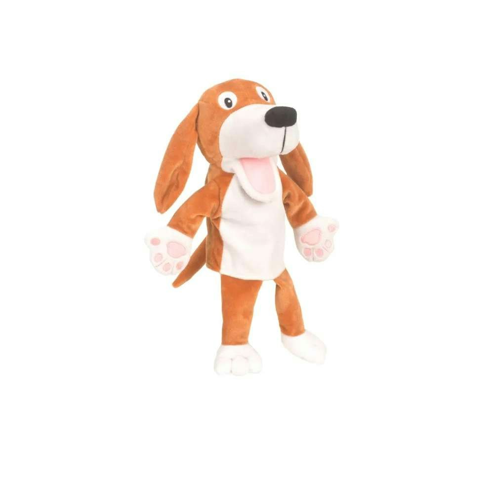 Fiesta Crafts Dog Moving Mouth Hand Puppet