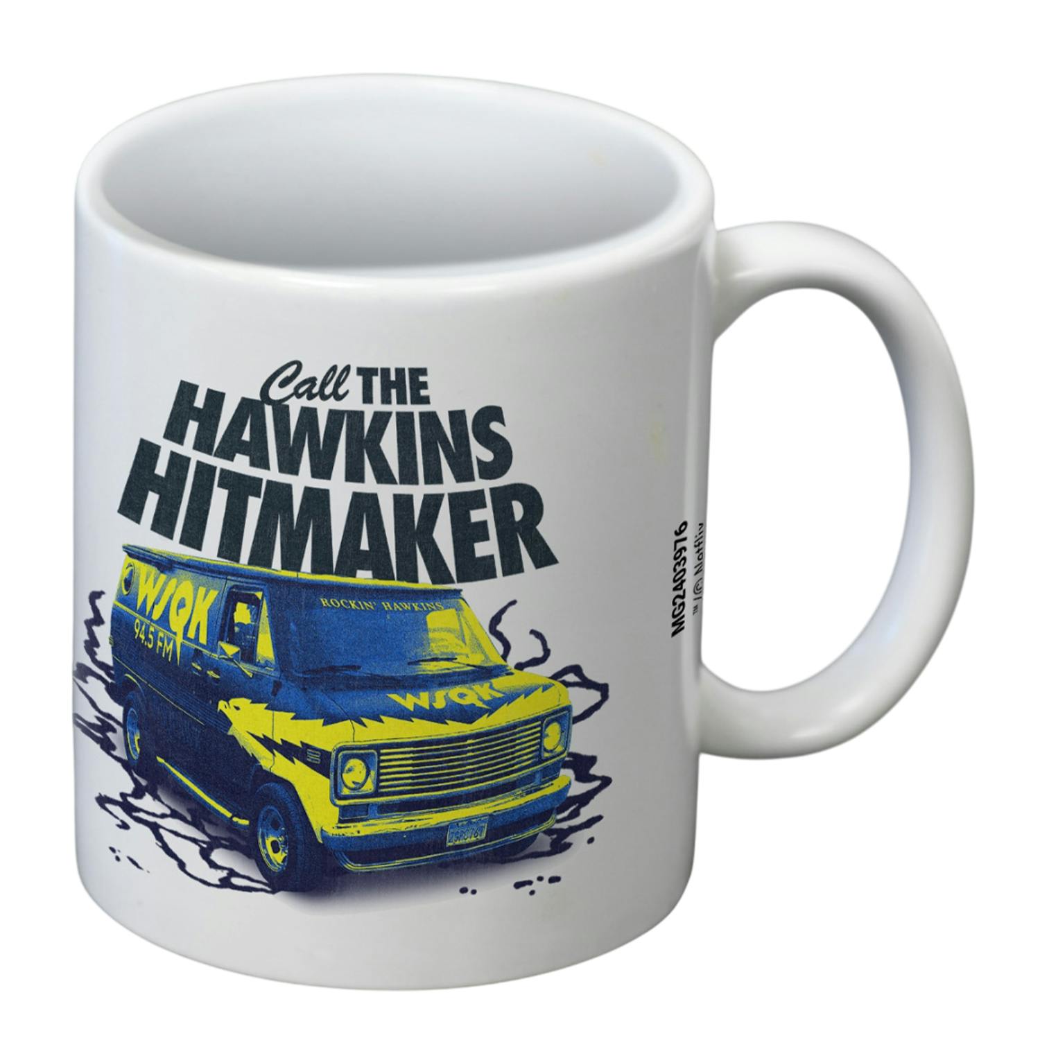 Stranger Things White Call The Hawkins Hitmaker Mug - One Size