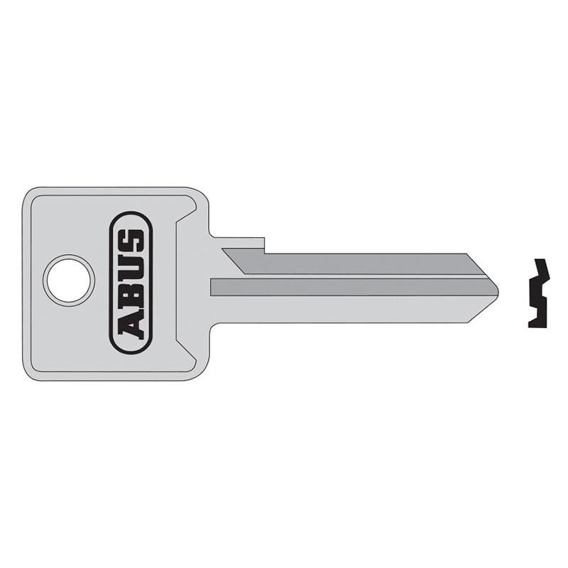  - Abus Mechanical 85 Series Key Blanks Multi Colour (85/70 Left Hand Key Blank) - Image 3