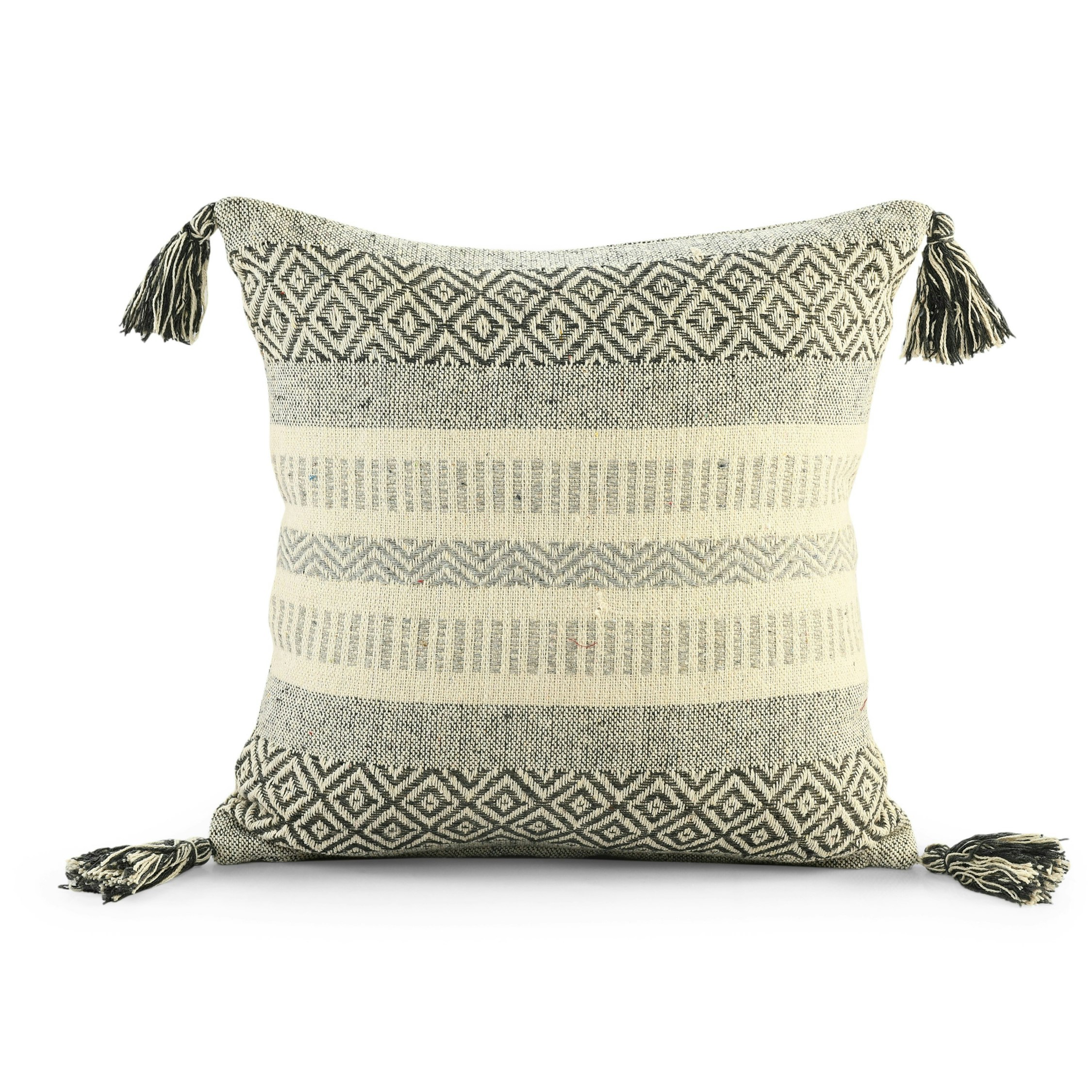 Intimates Pink Vintage Chic Tassle Cushion - 43Cm X 43Cm