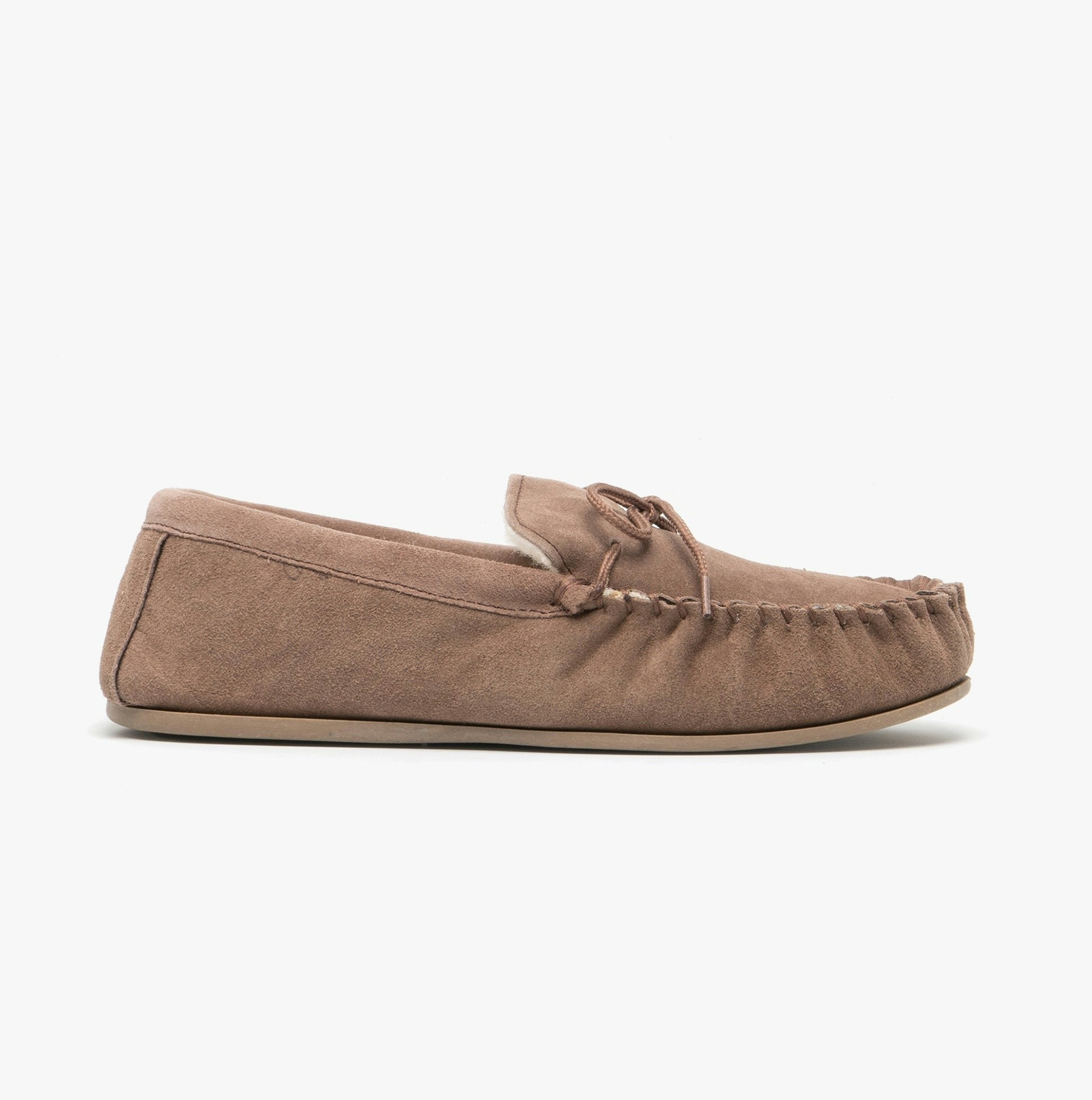 Mokkers Men's Dark Oliver Moccasin Slippers Camel - Uk 10