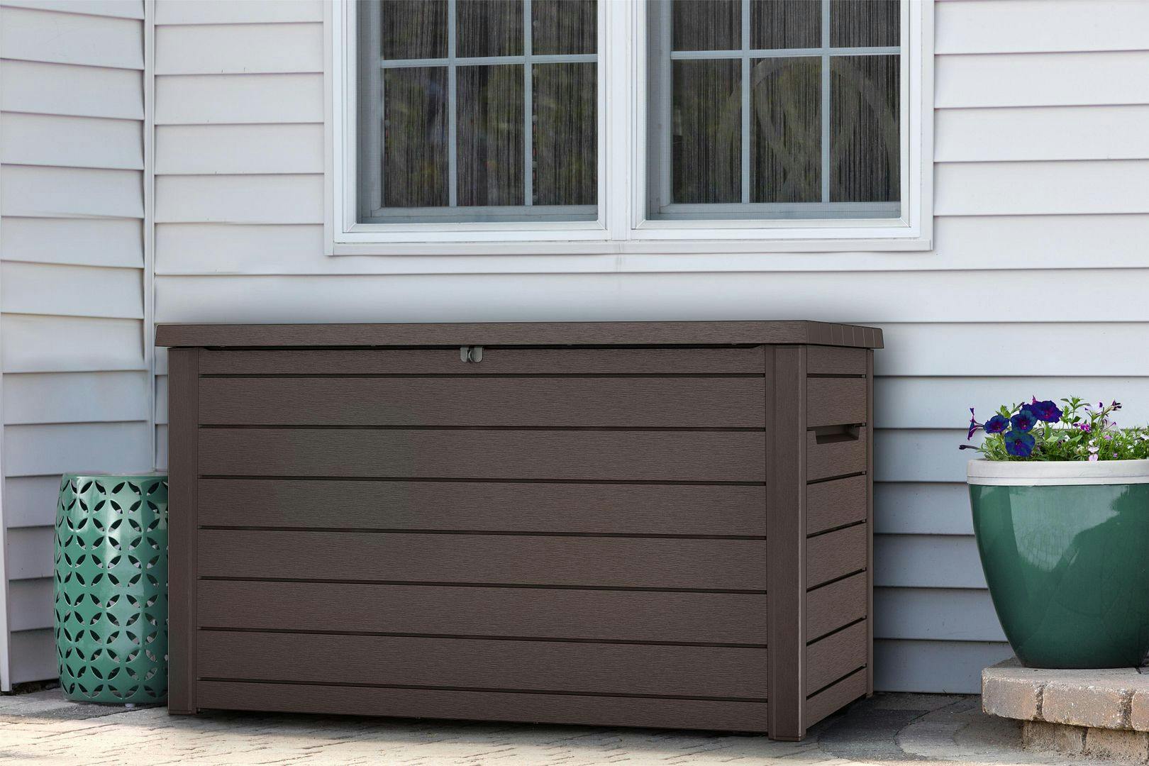 Keter Brown Norfolk Leisure Xxl Deck Box 870L