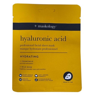 Maskology +Maskology Hyaluronic Acid Professional Facial Sheet Mask 22Ml - Image 4