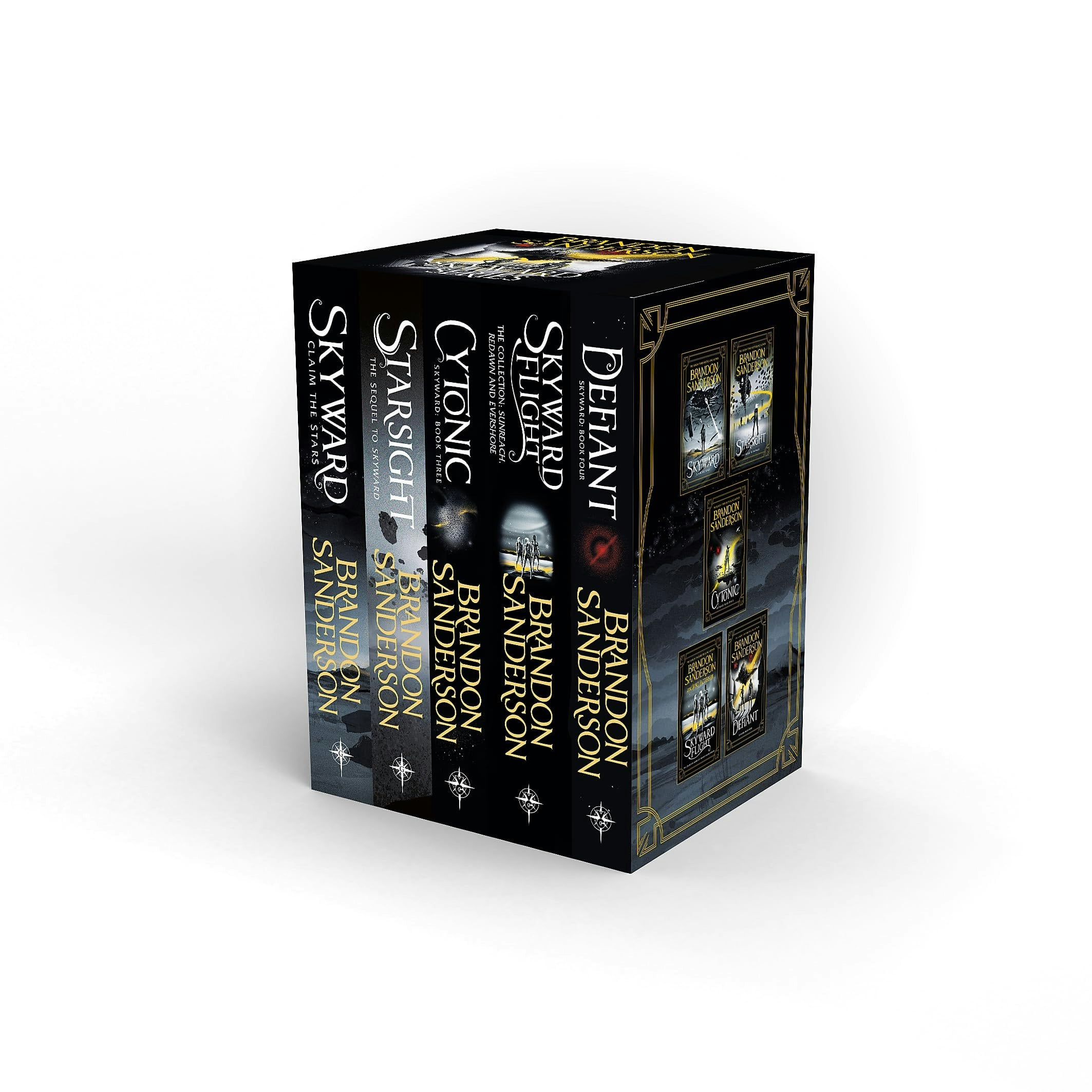 Various Publishers Skyward Series 5 Books Collection Boxed Set By Brandon Sanderson