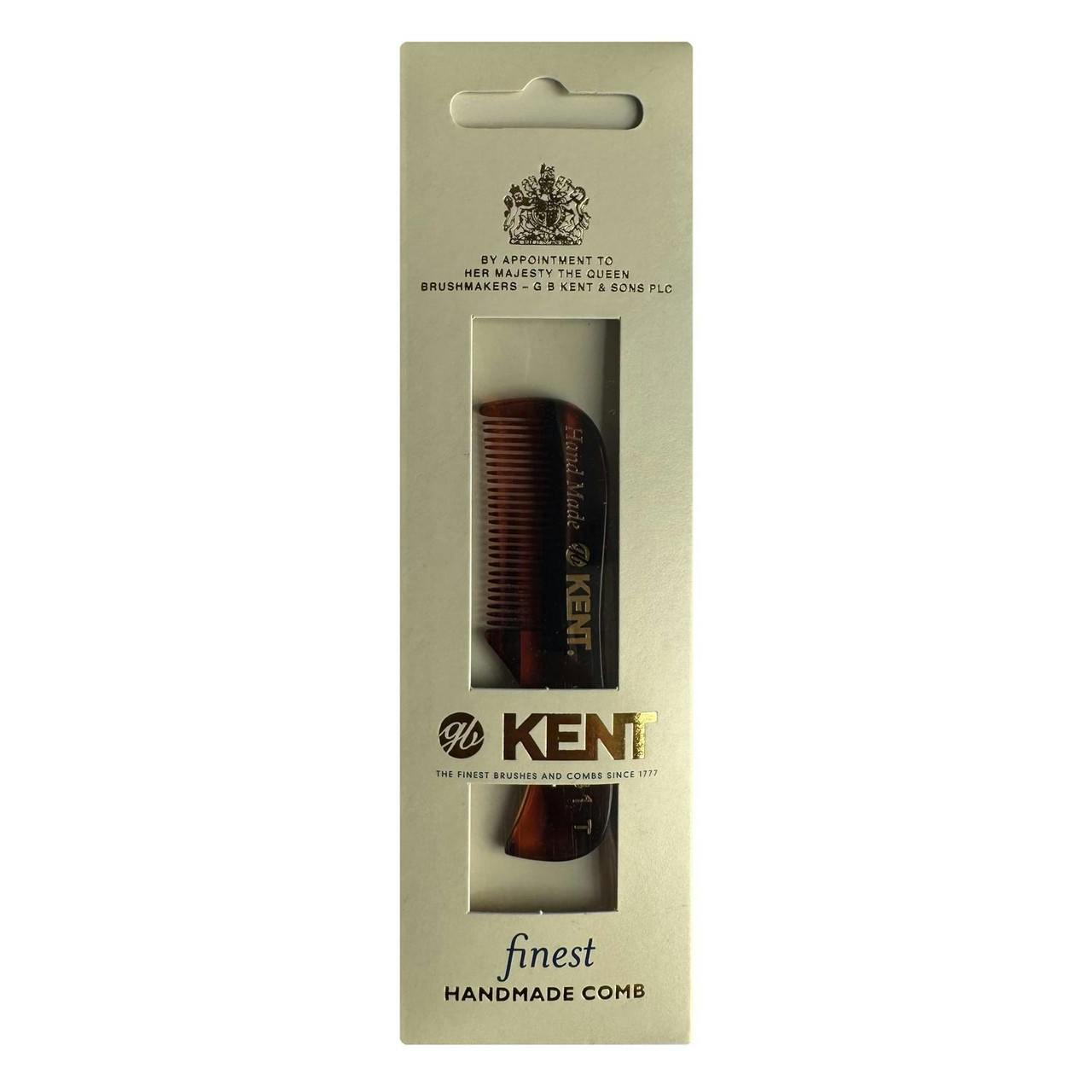 Kent Brushes Handmade 73Mm Beard And Moustache Comb - A 81T - Image 3