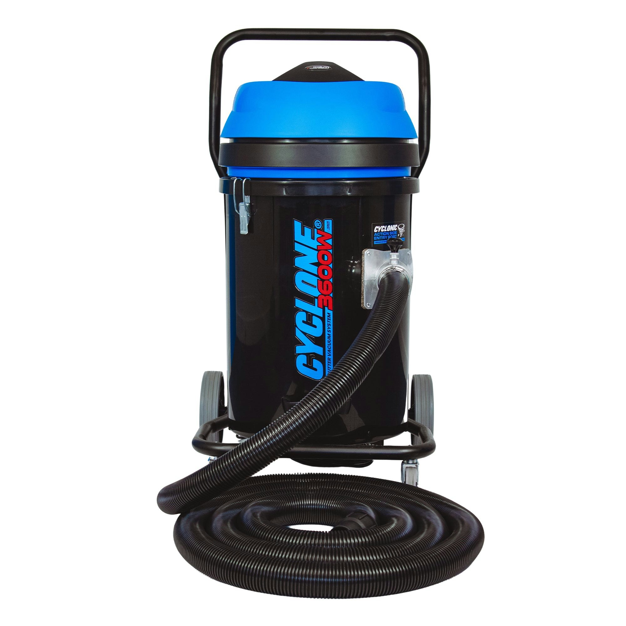 Equip2clean Black Kiam Cyclone® Gutter Vacuum System 3600W Polypropylene (Black) - Machine Only