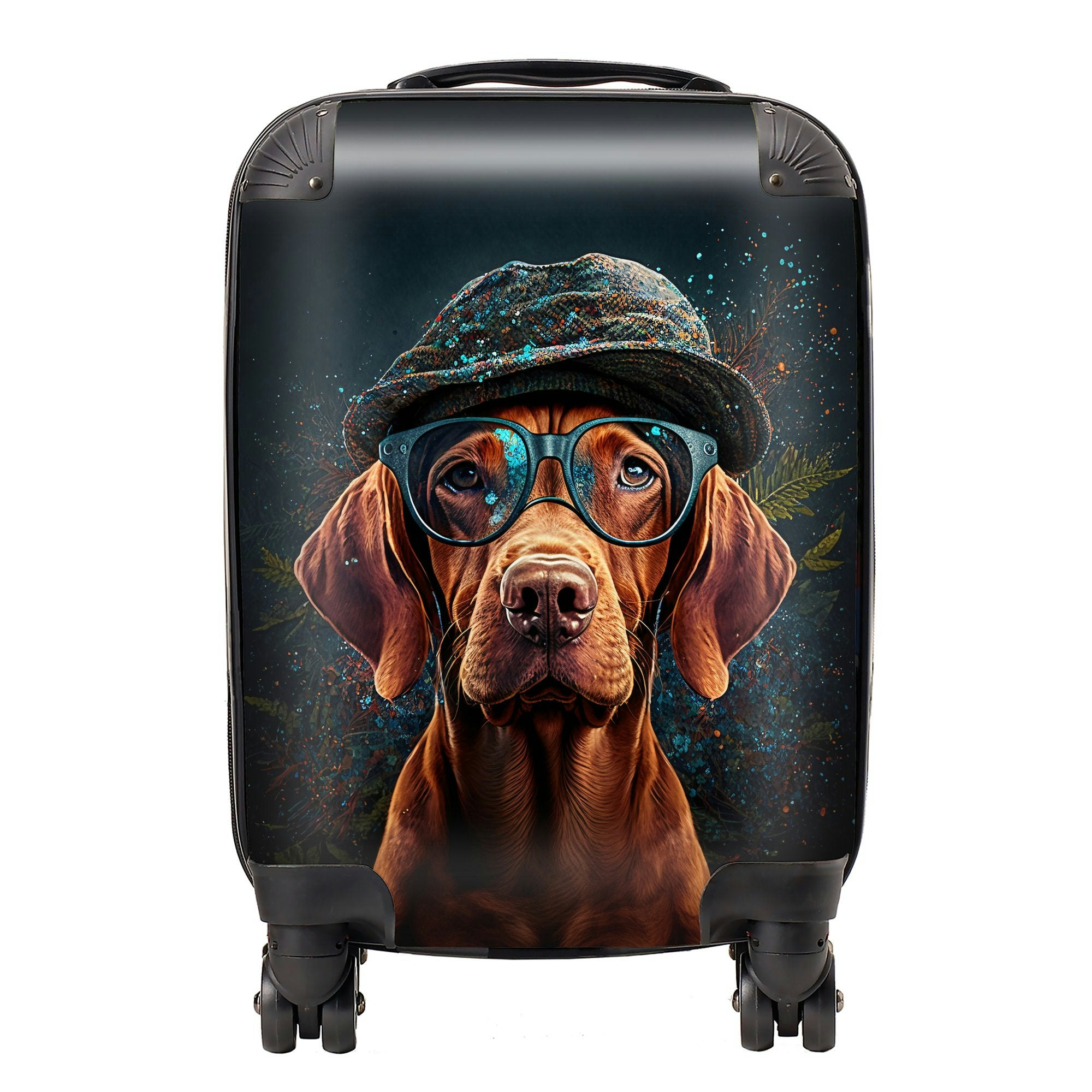 Warren Reed Hungarian Vizsla Dog Splashart Suitcase - Mini Cabin