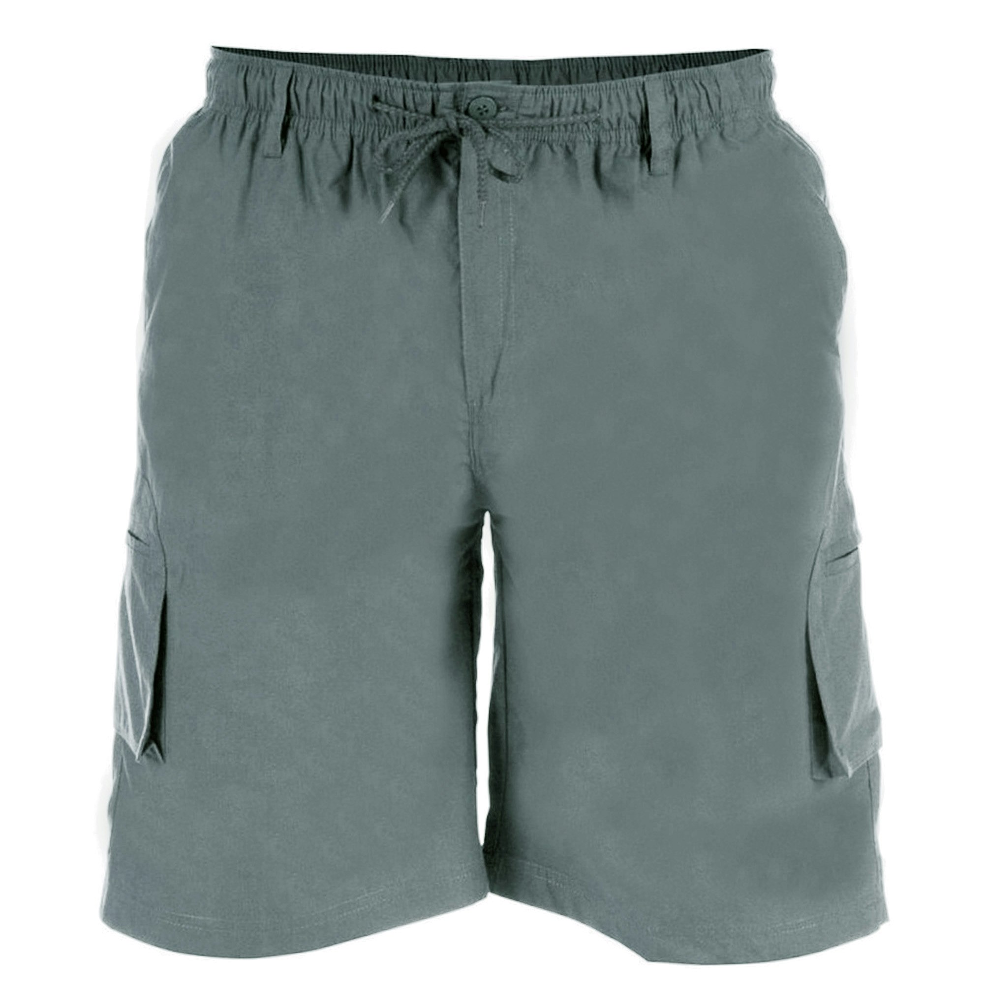 Duke Men's Grey D555 Nick Kingsize Cargo Shorts - 6XL