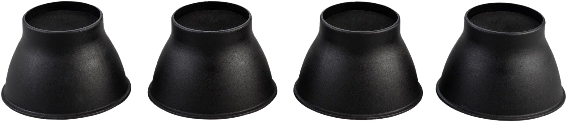 Aidapt Grey Elephant Feet 9 Cm Set Of 4