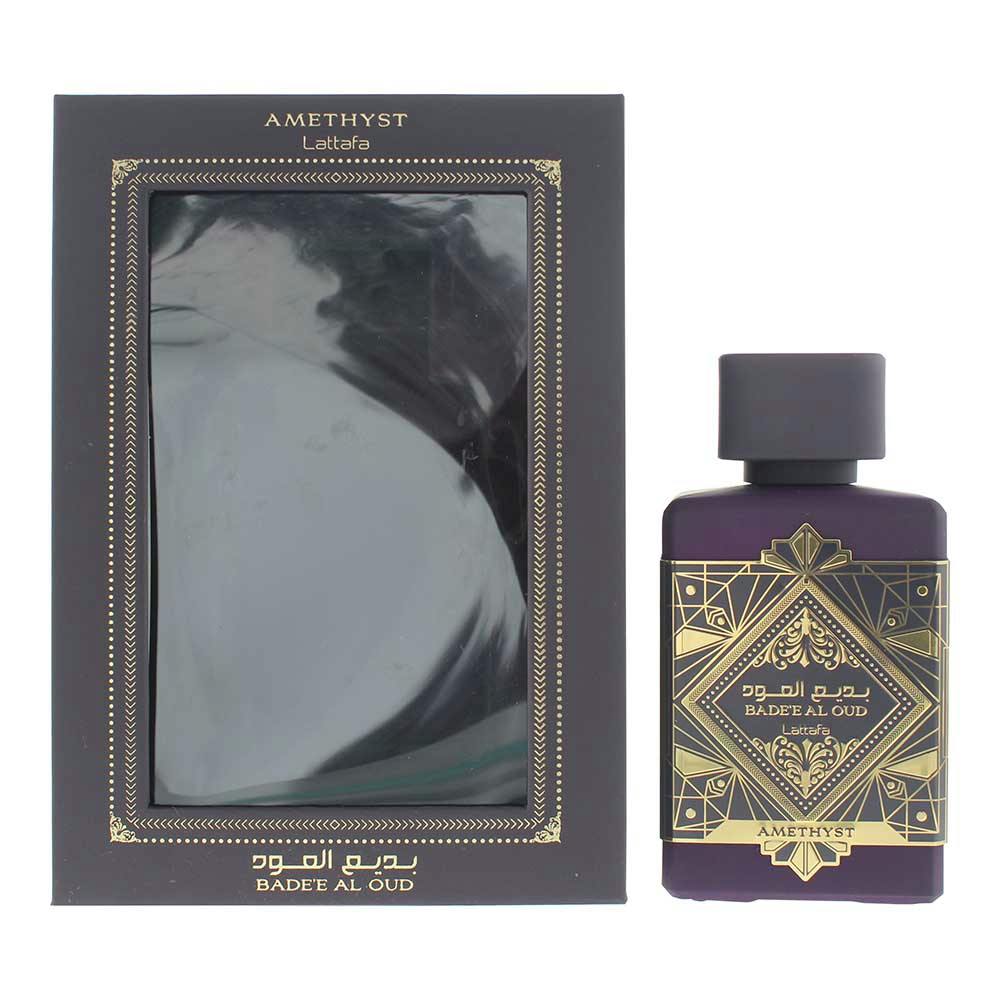 Lattafa Amber Bade'e Al Oud Amethyst Eau De Parfum 100Ml