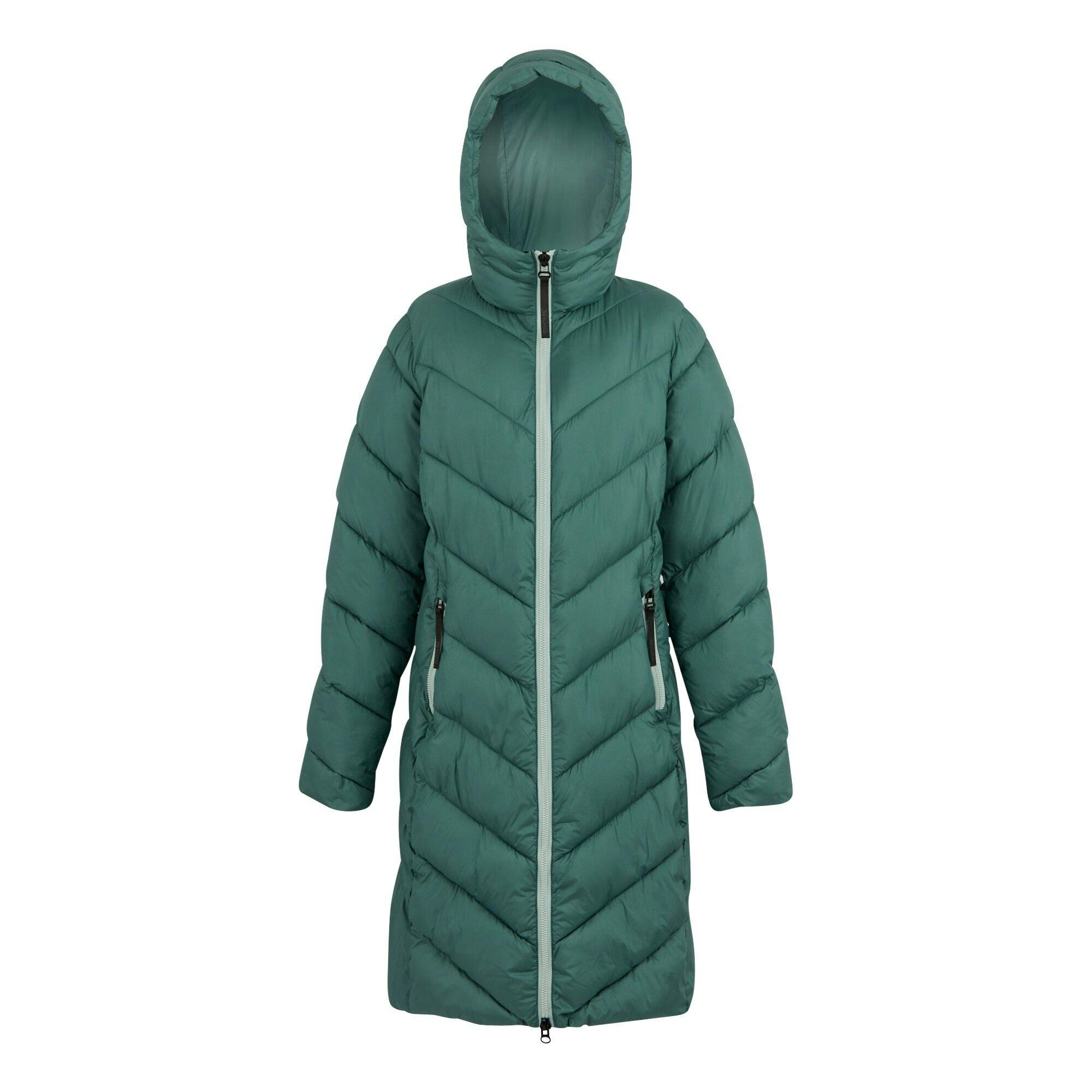 Regatta Women's Green Anita Padded Jacket - Haze - 14 Uk - Haze - 100% Mixed