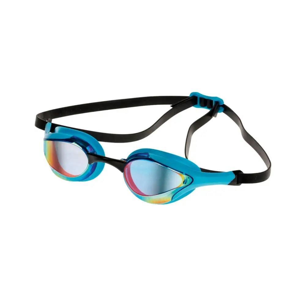 Aquafeel Blue Leader Mirrored Adult Swim Goggles - Mirrored