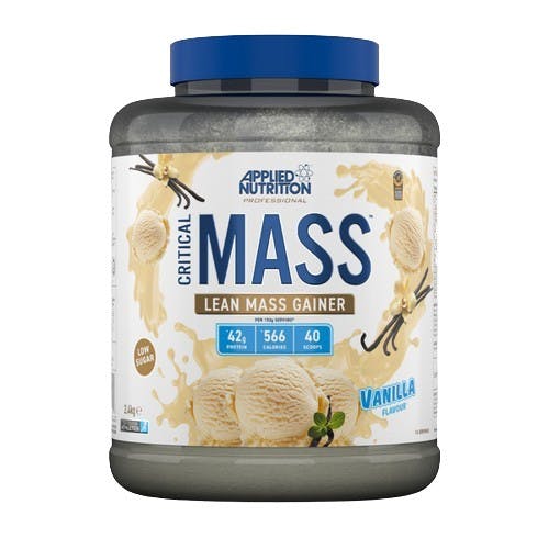 Applied Nutrition Critical Mass Professional Weight Gain Support Powder Vanilla Flavour - 2.4Kg - Image 7