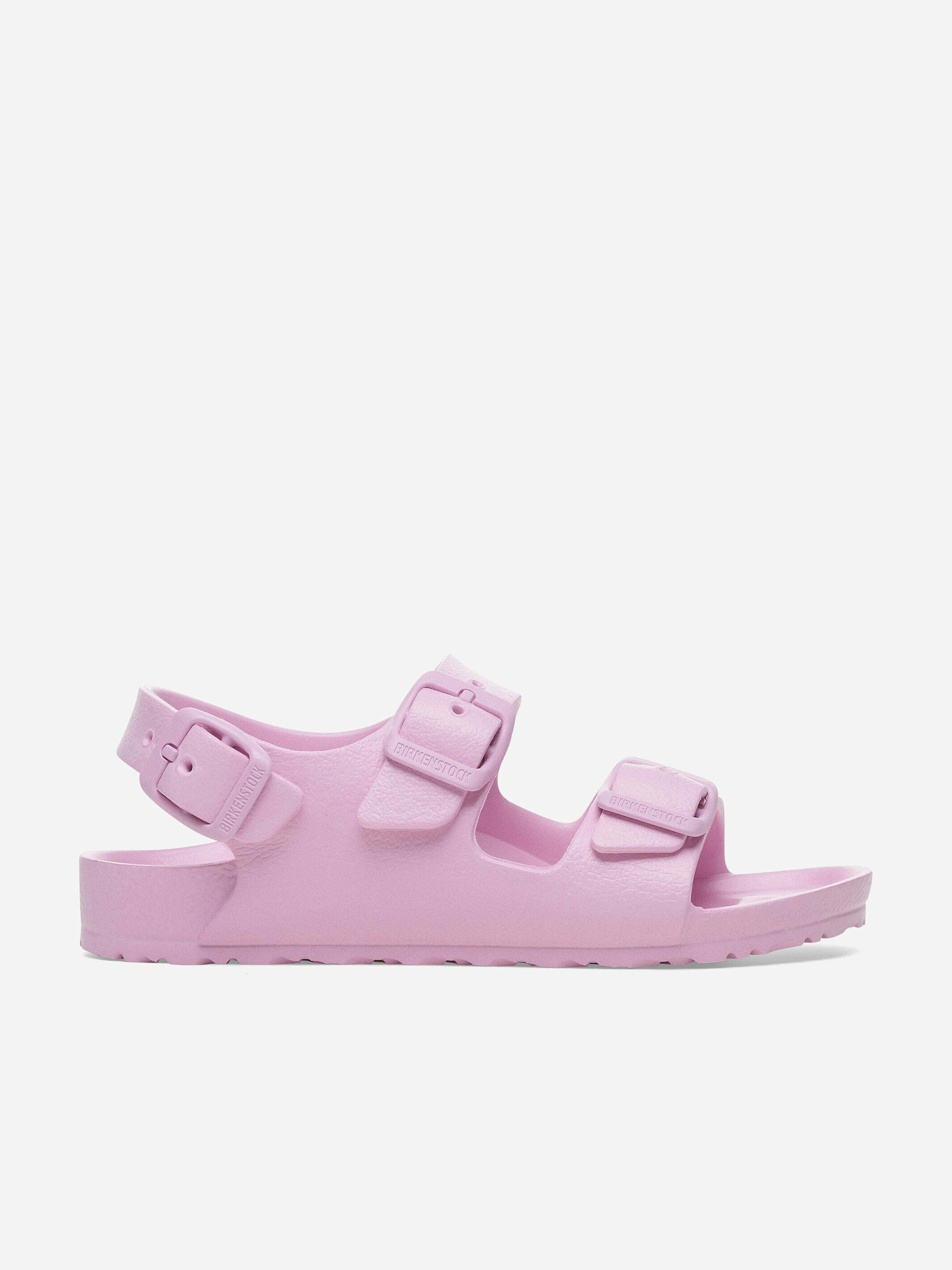 Birkenstock Boys Pink Milano Eva Sandals In - Eu 32 Uk 13