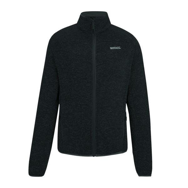 Regatta Women's Black Newhill Full Zip Fleece Jacket - 8 Uk - 70% Polyester/30% Recycled Polyester