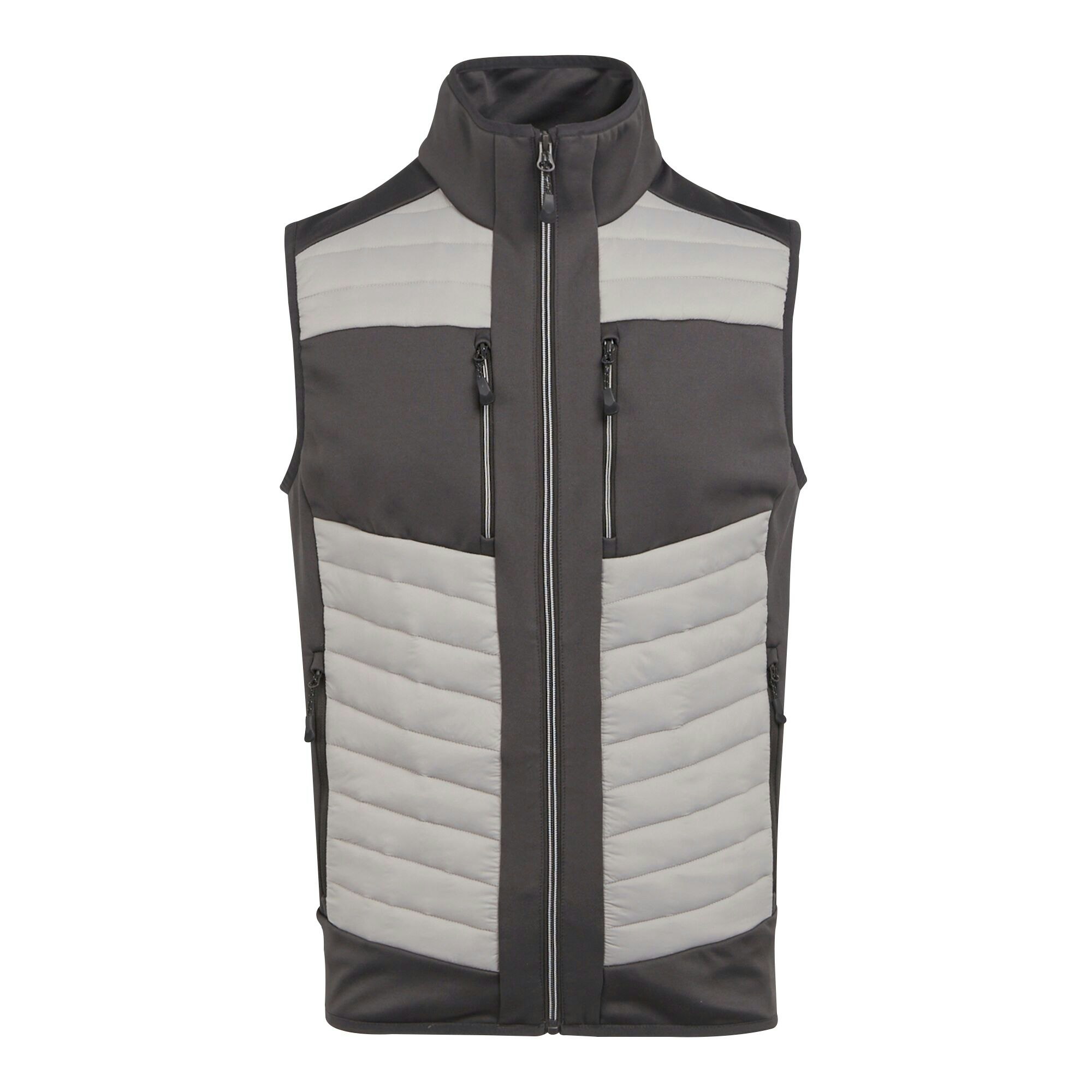 Regatta Unisex Grey Professional Adult Thermal Hybrid Body Warmer - Mineral /Ash - Mineral /Ash 3XL