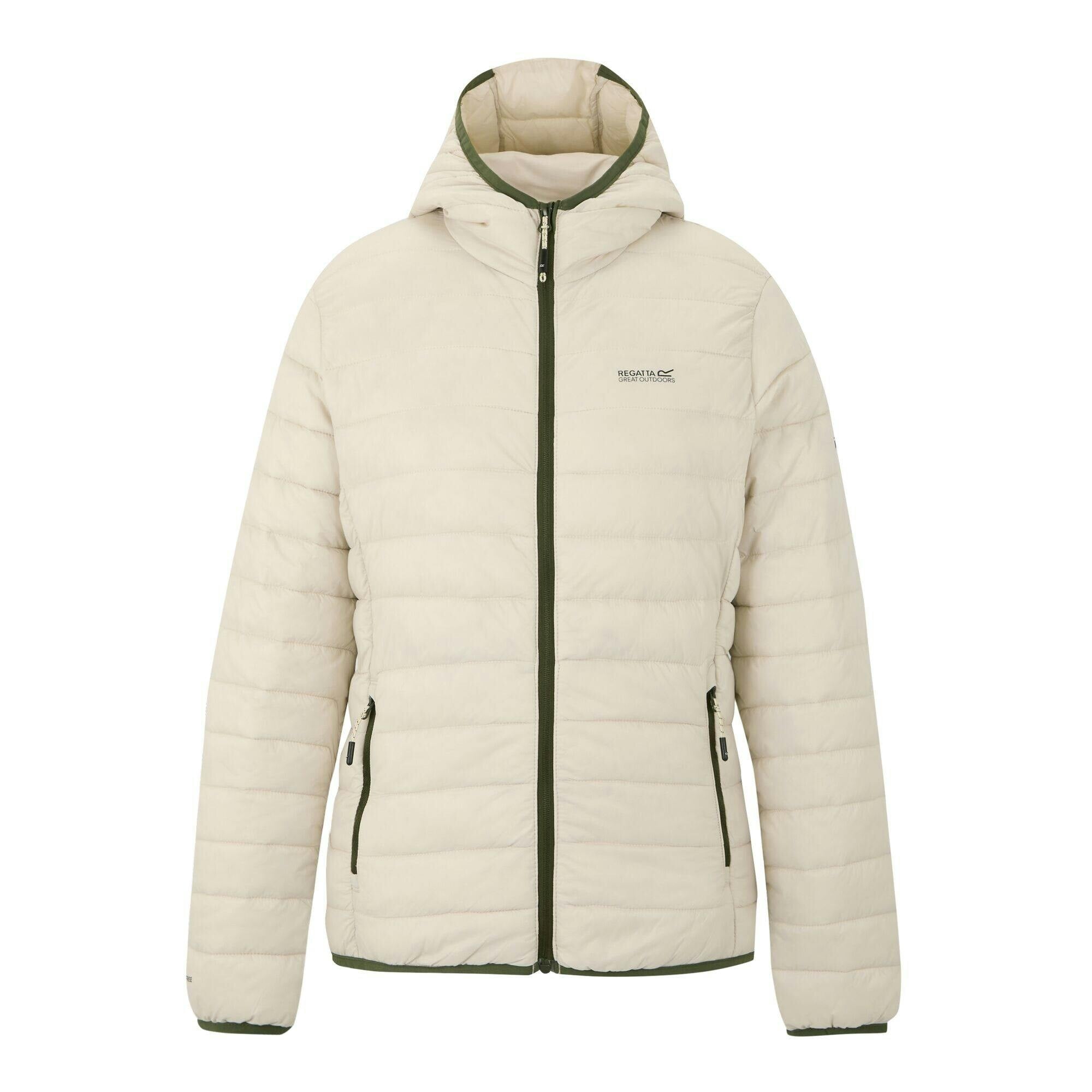 Regatta Women's Light Marizion Hooded Padded Jacket - Vanilla - 10 Uk - Vanilla - 100% Polyamide