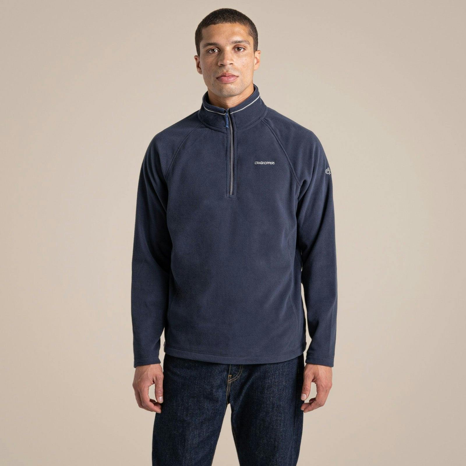 Craghoppers Men's Corey Vi Half Zip Micro Fleece Midlayer Top Cma1287 - Xxl