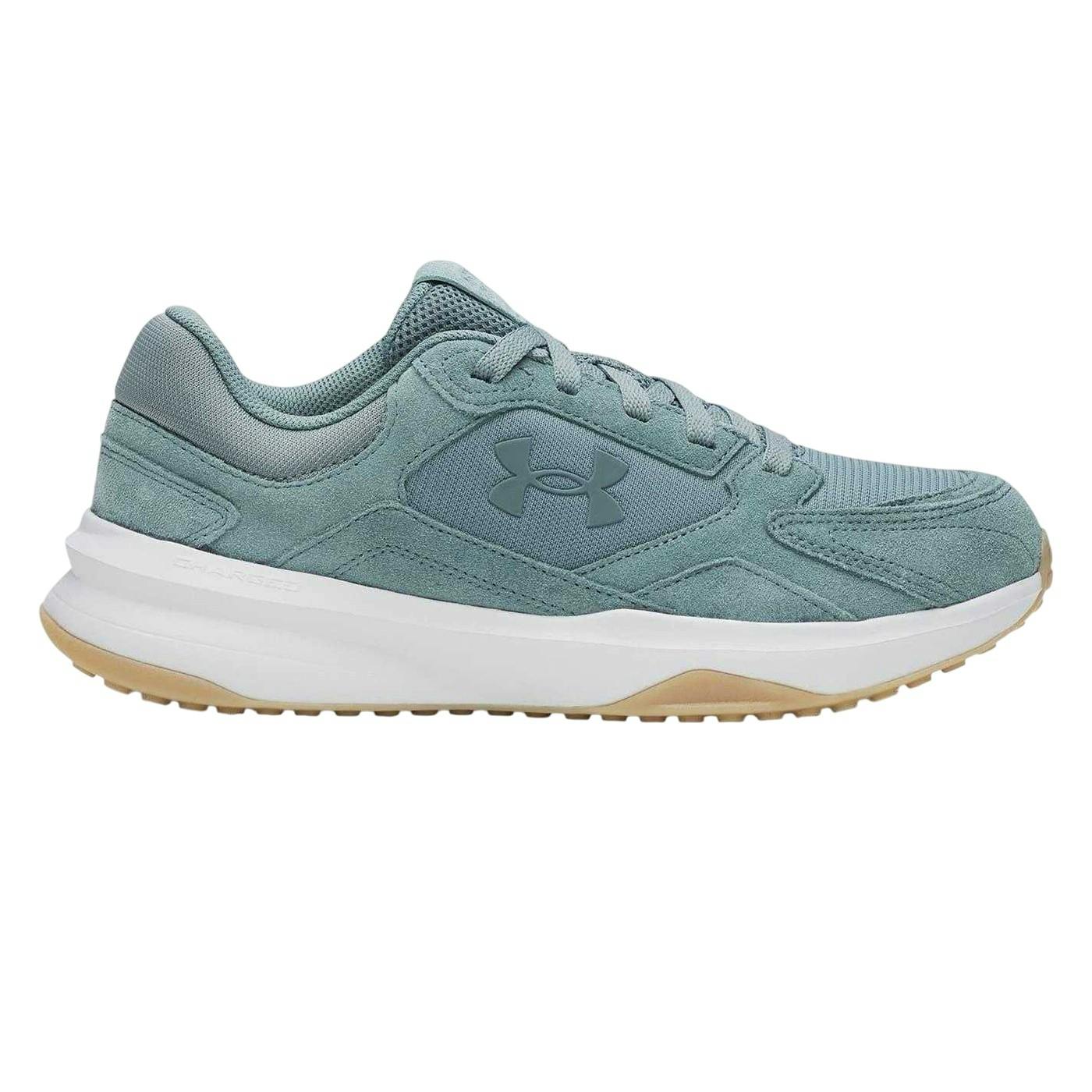 Under Armour Men's Edge Suede Trainers - Jasper - 11 Uk - Jasper - 100% Mixed