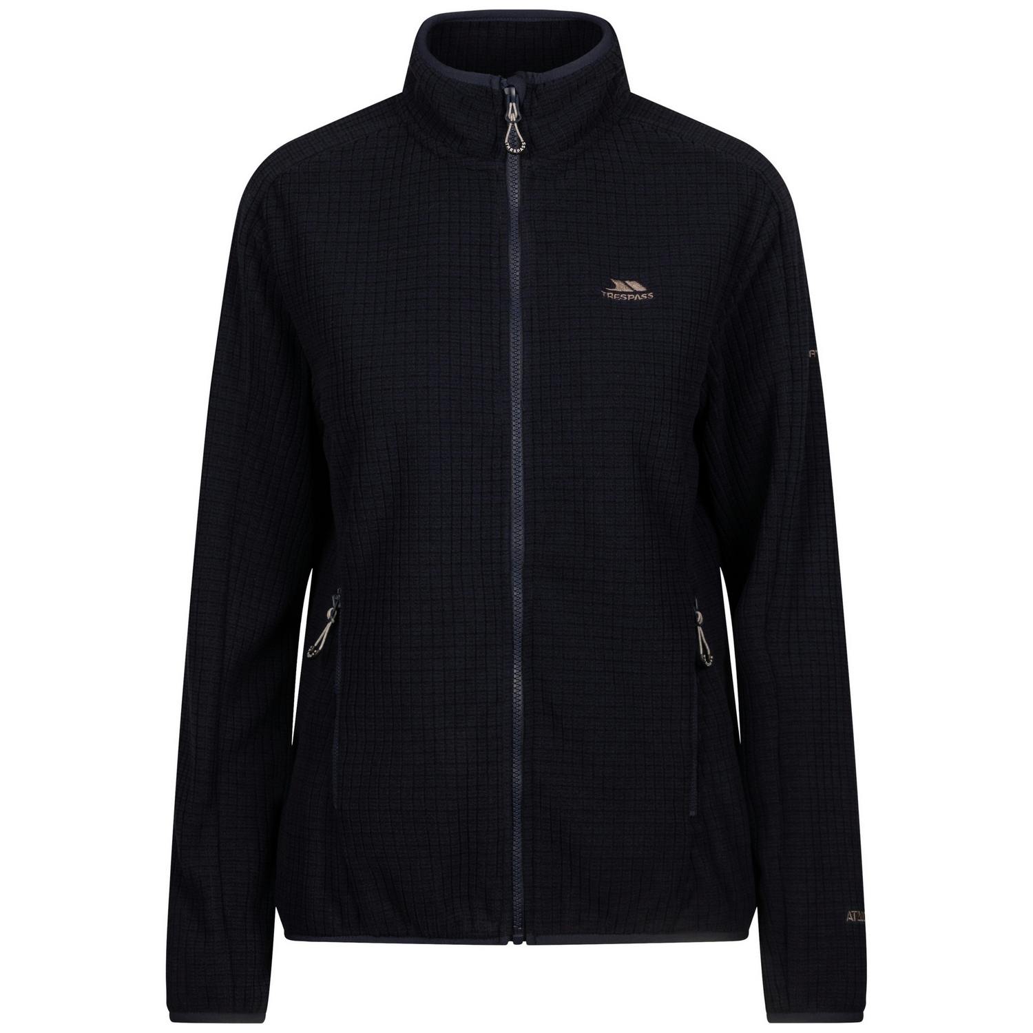 Trespass Women's Celia Fleece Jacket - Navy - S - Navy - 100% Polyester