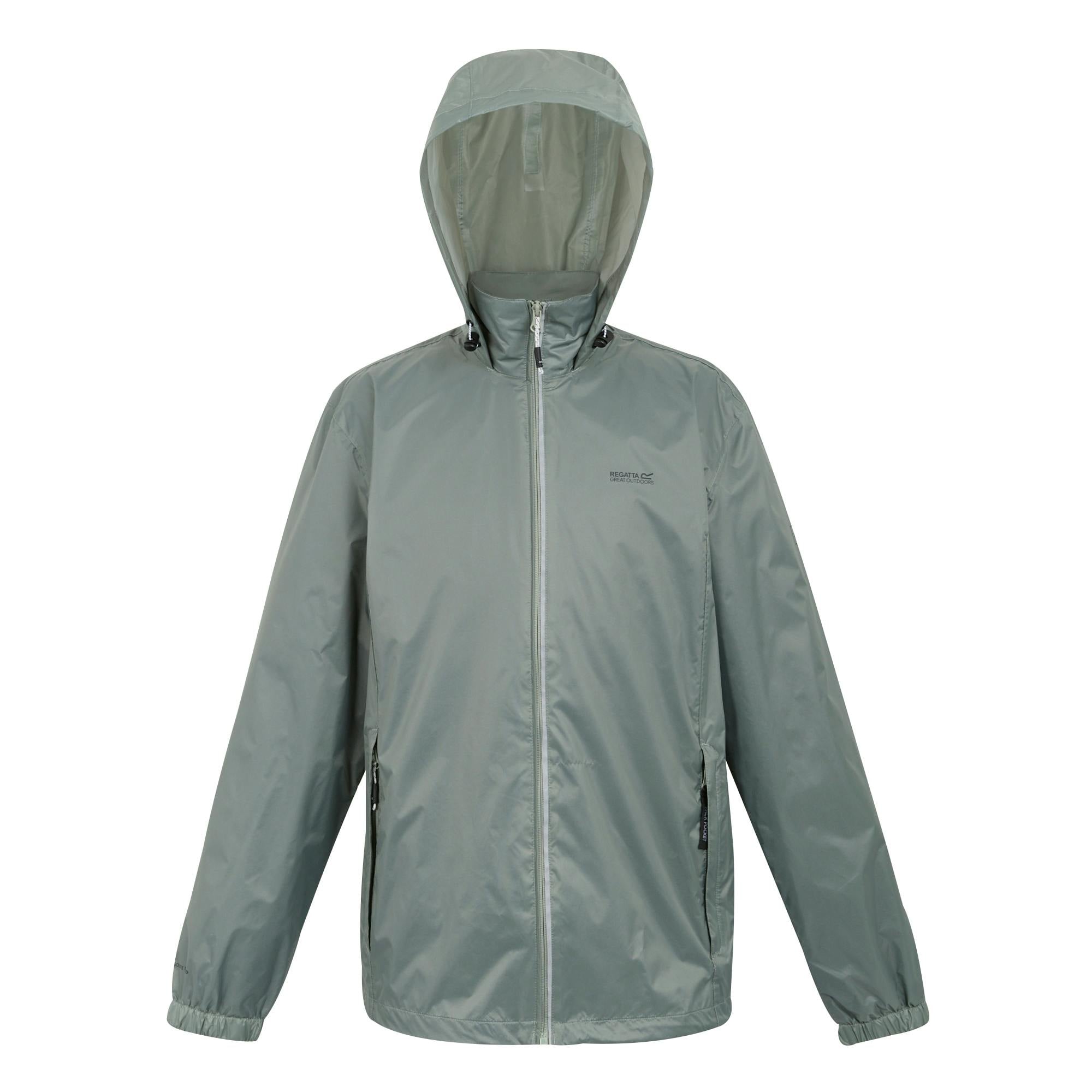 Regatta Men's Light Lyle Iv Waterproof Hooded Jacket - Glacier - Xxl - Glacier - 100% Polyamide