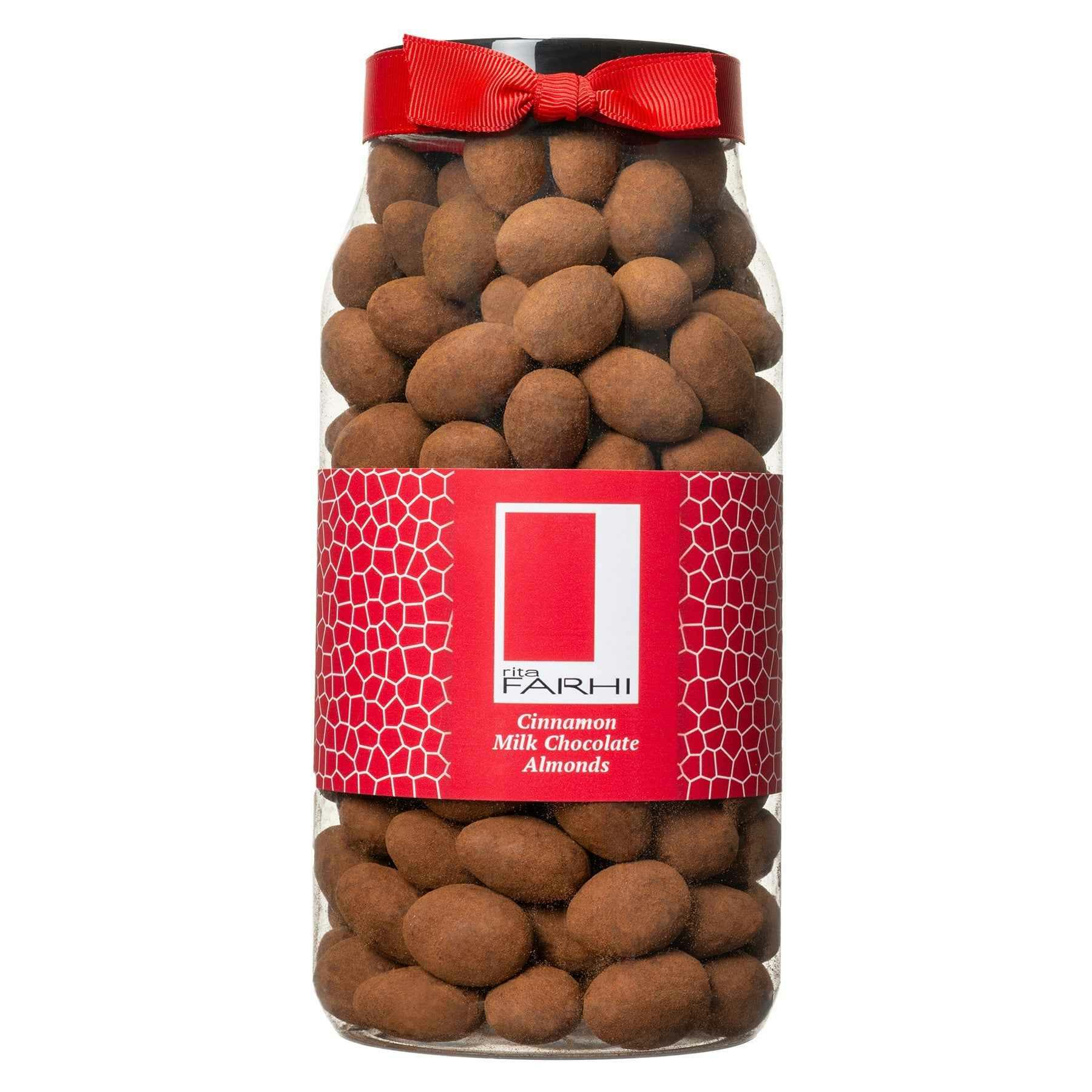 Rita Farhi Cinnamon Dusted Milk Chocolate Coated Almonds, Palm Oil Free, 750G