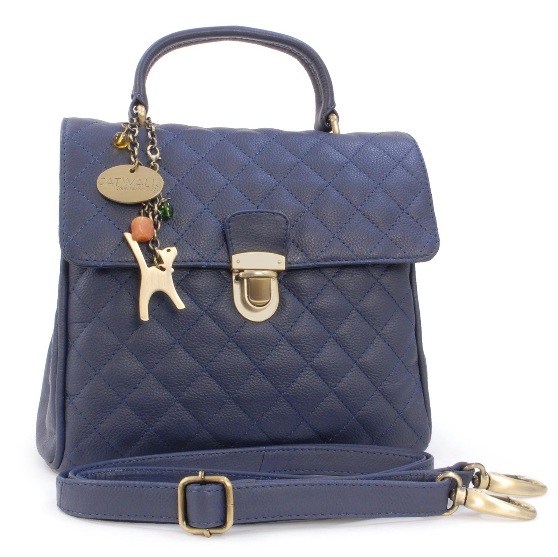 Catwalk Collection Handbags Blue Hayley - Handbag