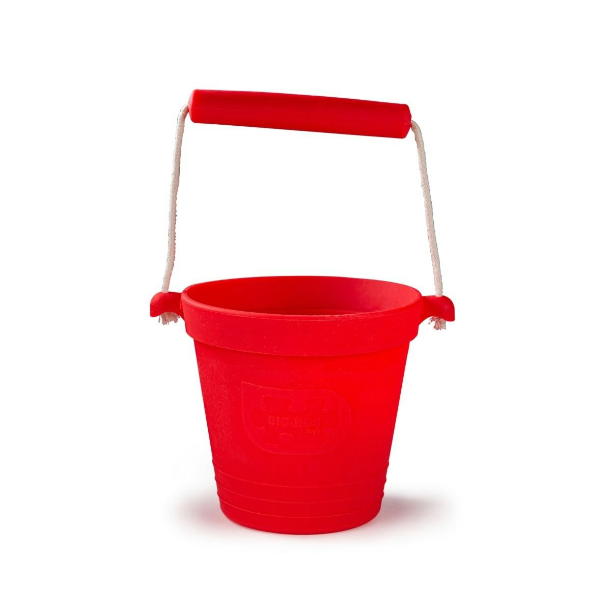 Bigjigs Toys Red Activity Bucket - Cherry