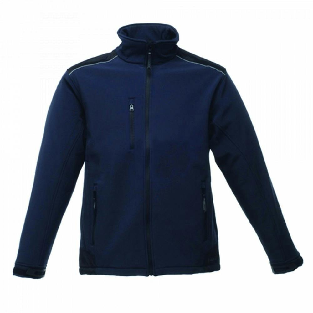 Regatta Men's Sandstorm Jacket - Navy - L Uk - Navy - 94% Polyester/6% Elastane