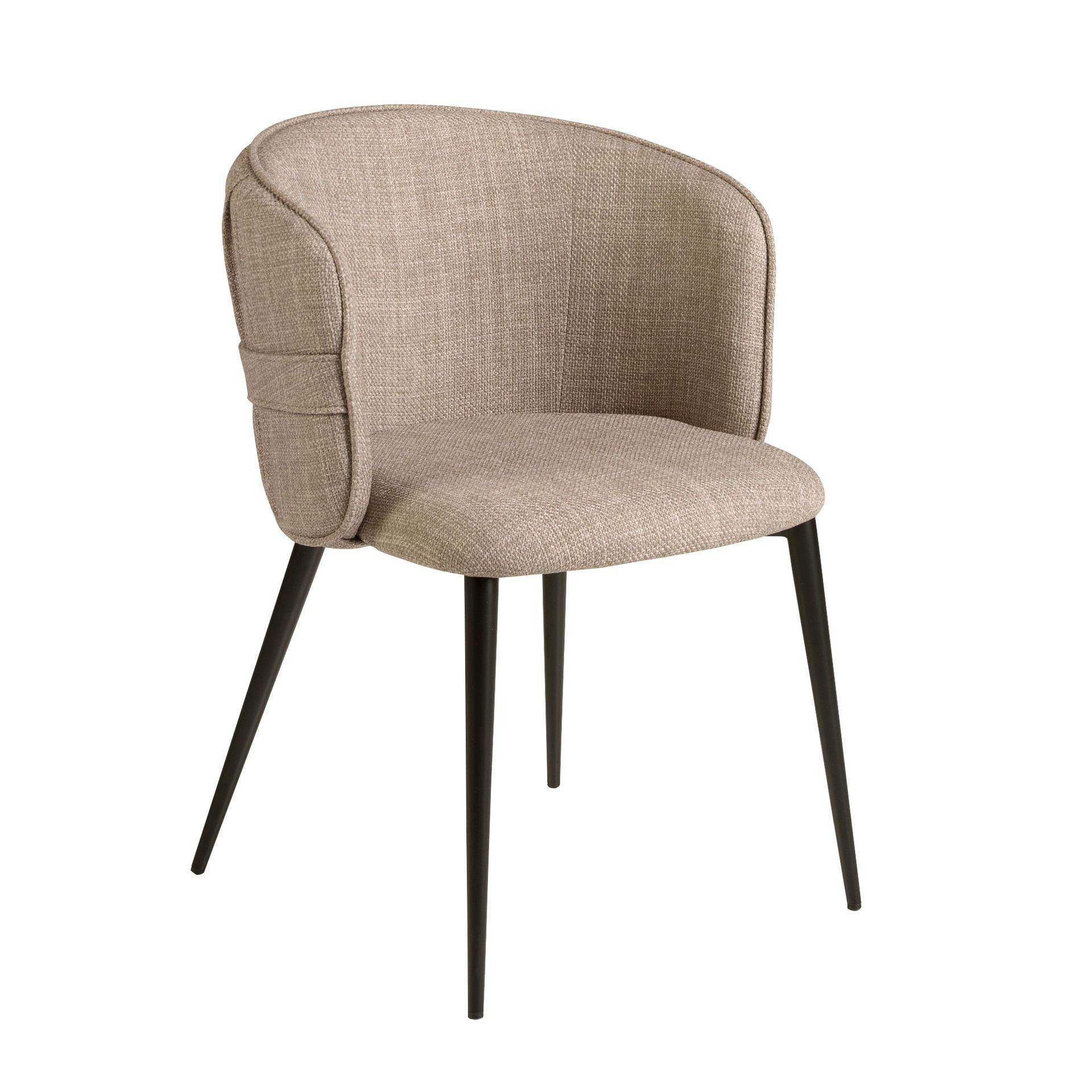 Rackhams Brown Fabric Chair 4146