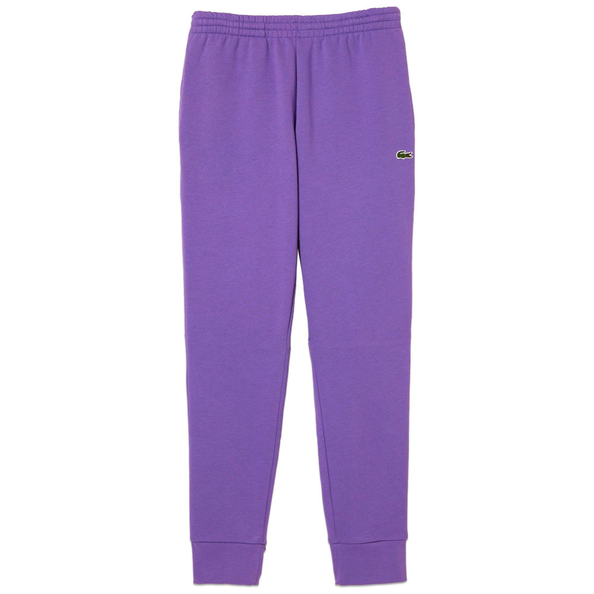 Lacoste Purple Fleece Jogger Xh9624 - Burdock - X-Small