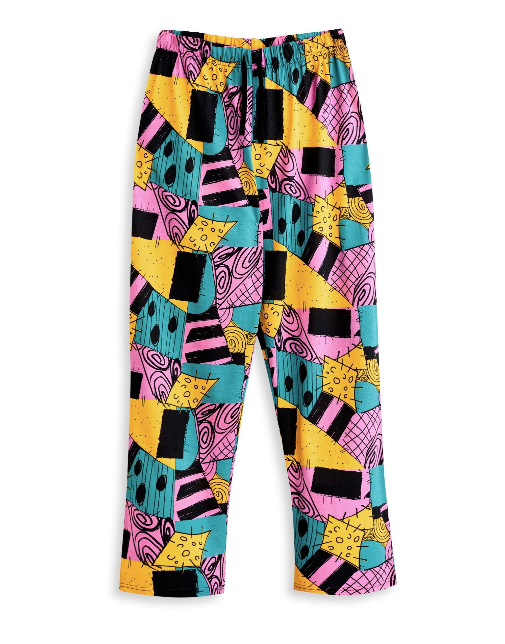 Vanilla Underground Men's Disney The Nightmare Before Christmas Multicoloured Sally Lounge Pants - Large